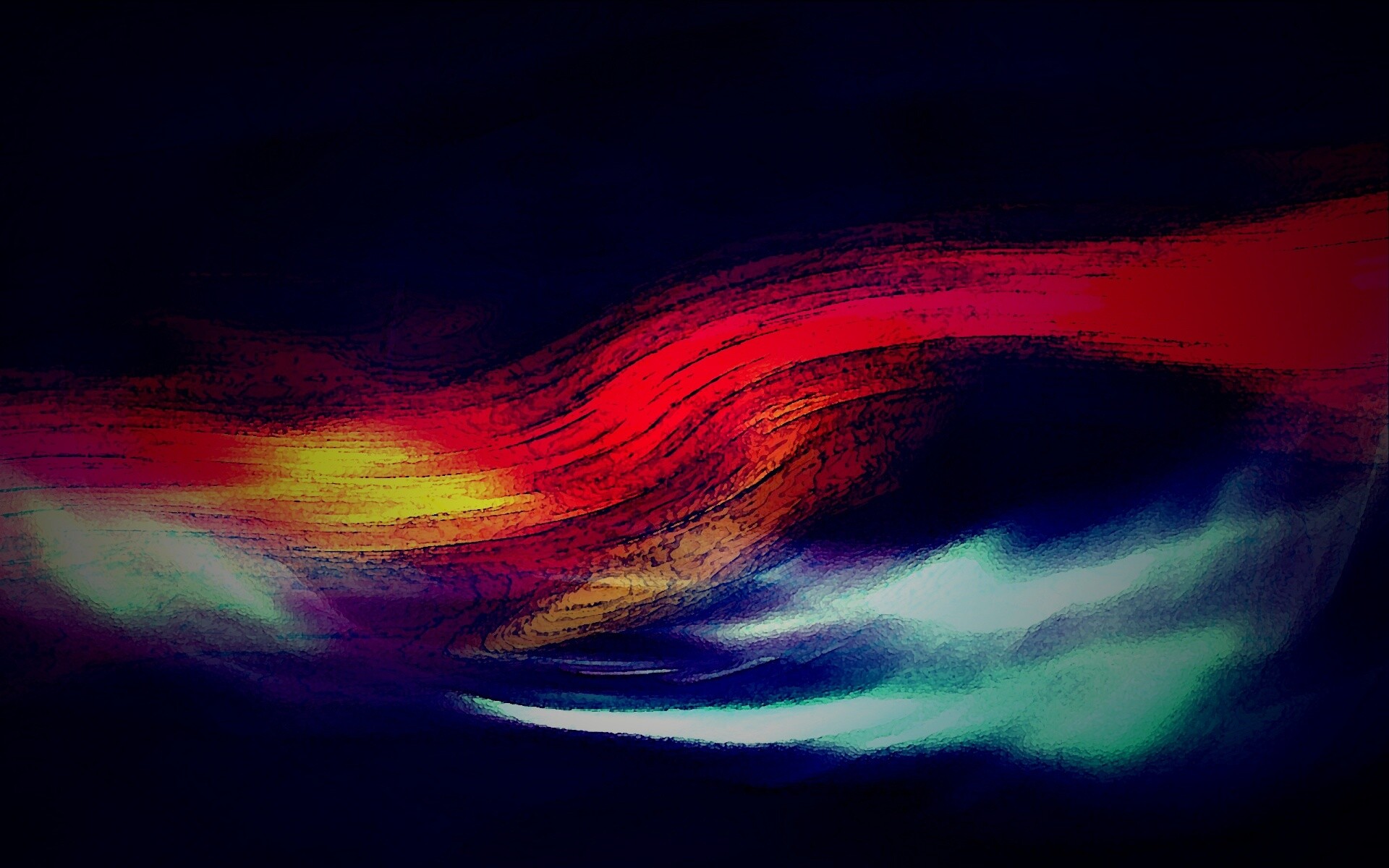 Бородовые полосы и голубой свет обои