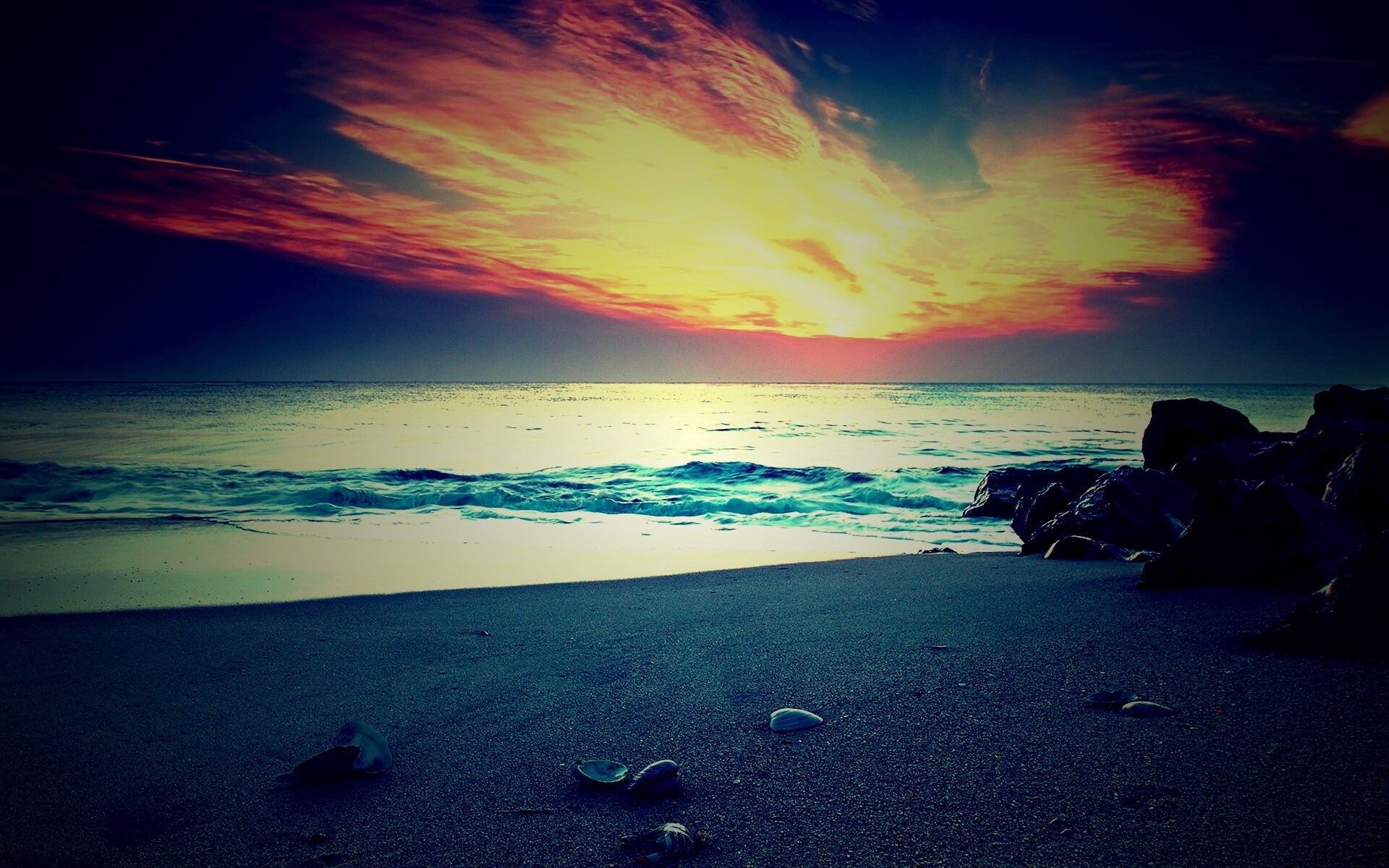 Красивый пляж обои