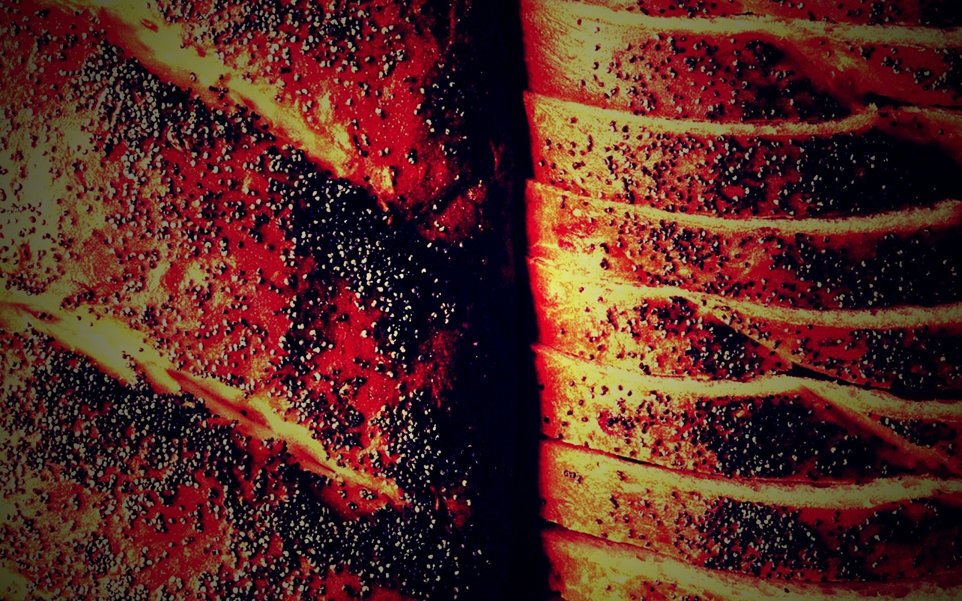 Выпечка с маковой крошкой обои