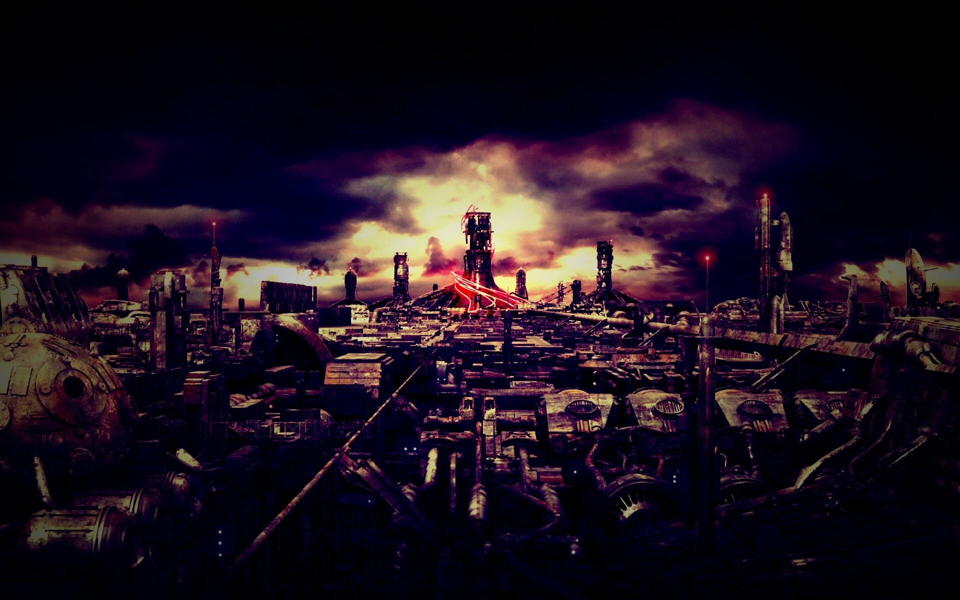 Механизированная планета обои