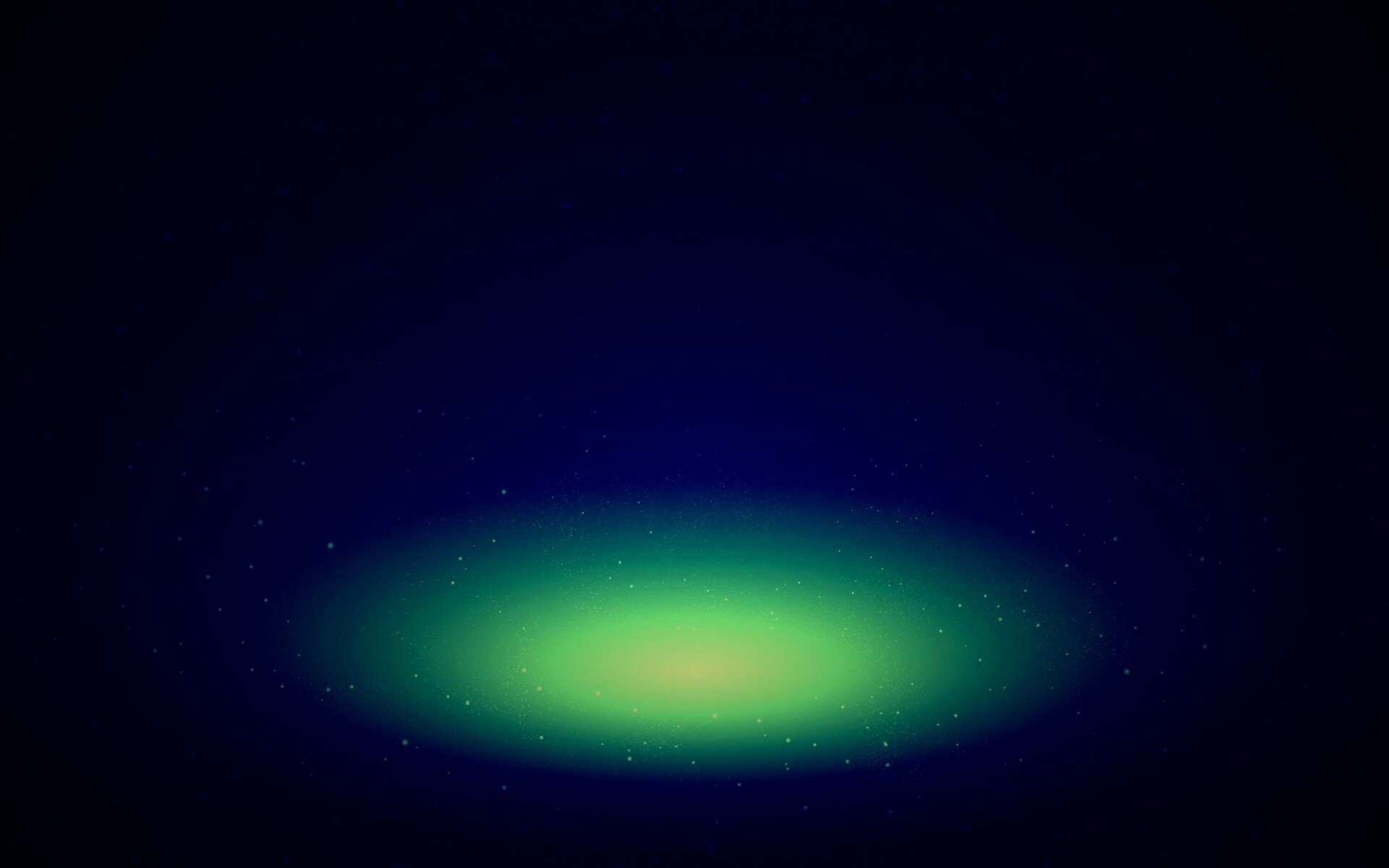 Свечение в ночном небе обои