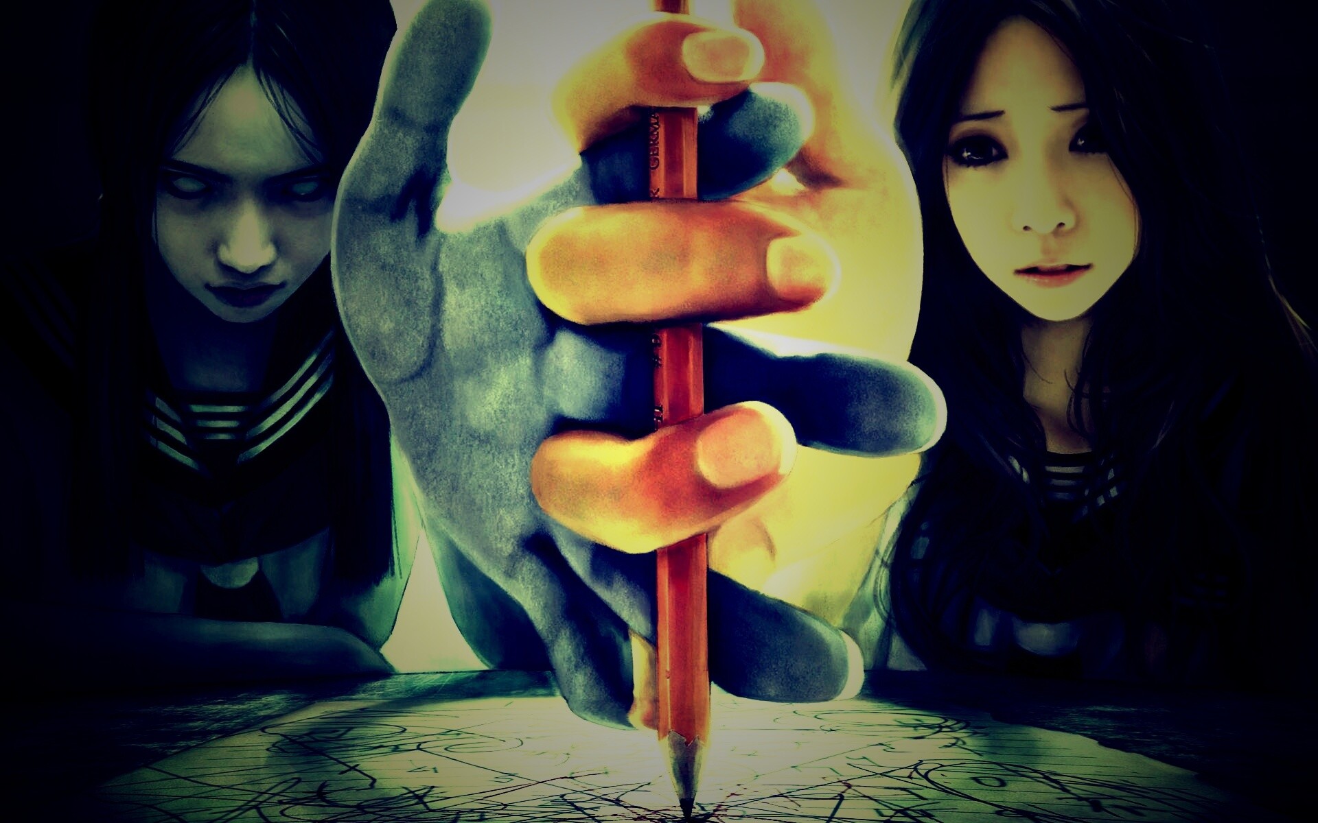 Добро и зло обои