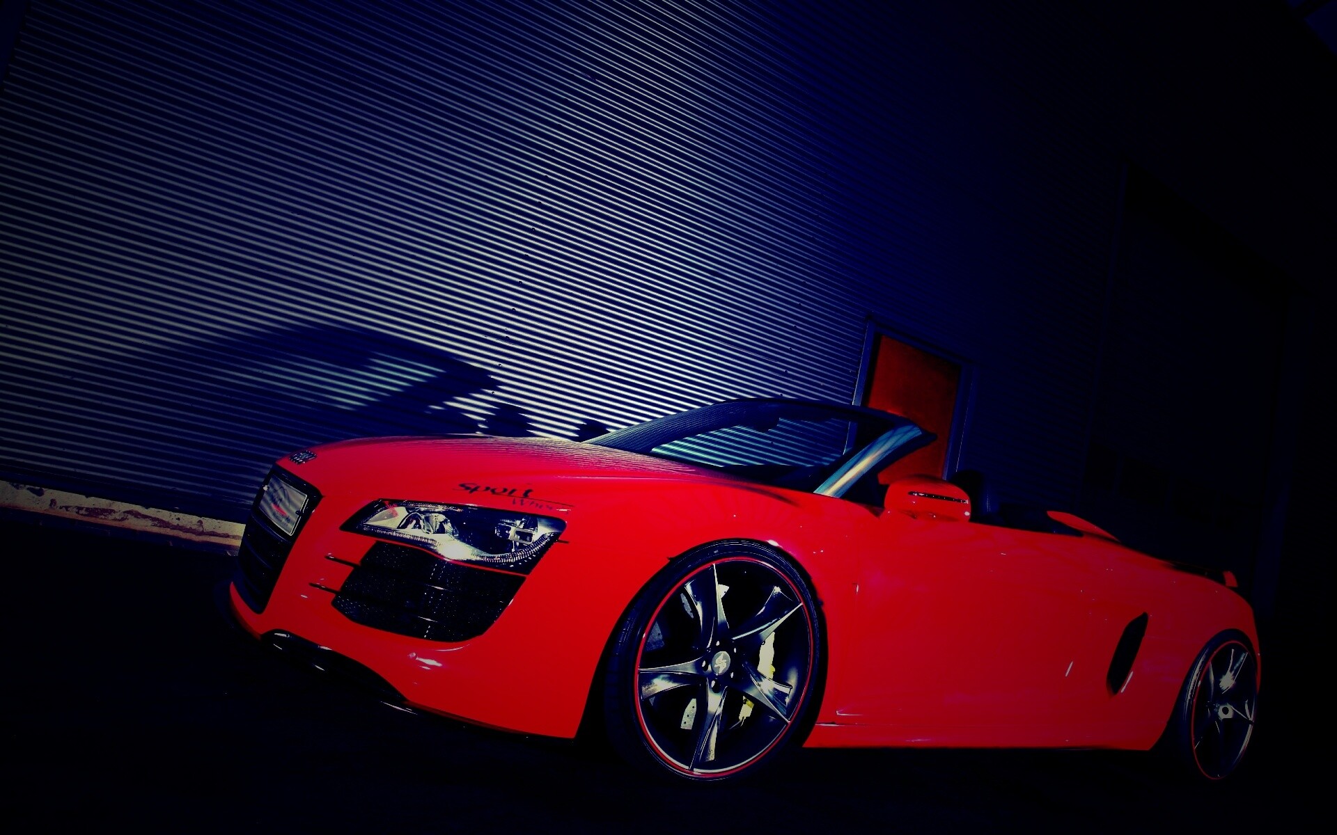 Audi R8 кабриолет обои