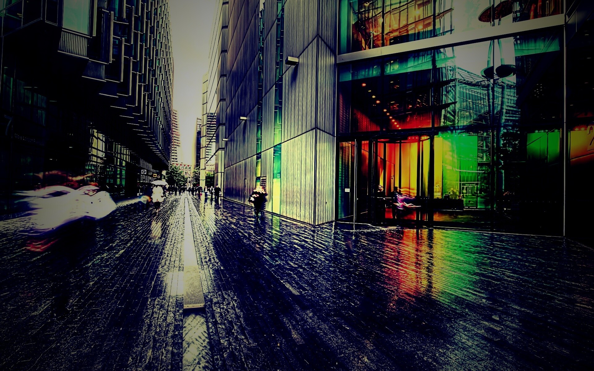 Улица в Англии обои