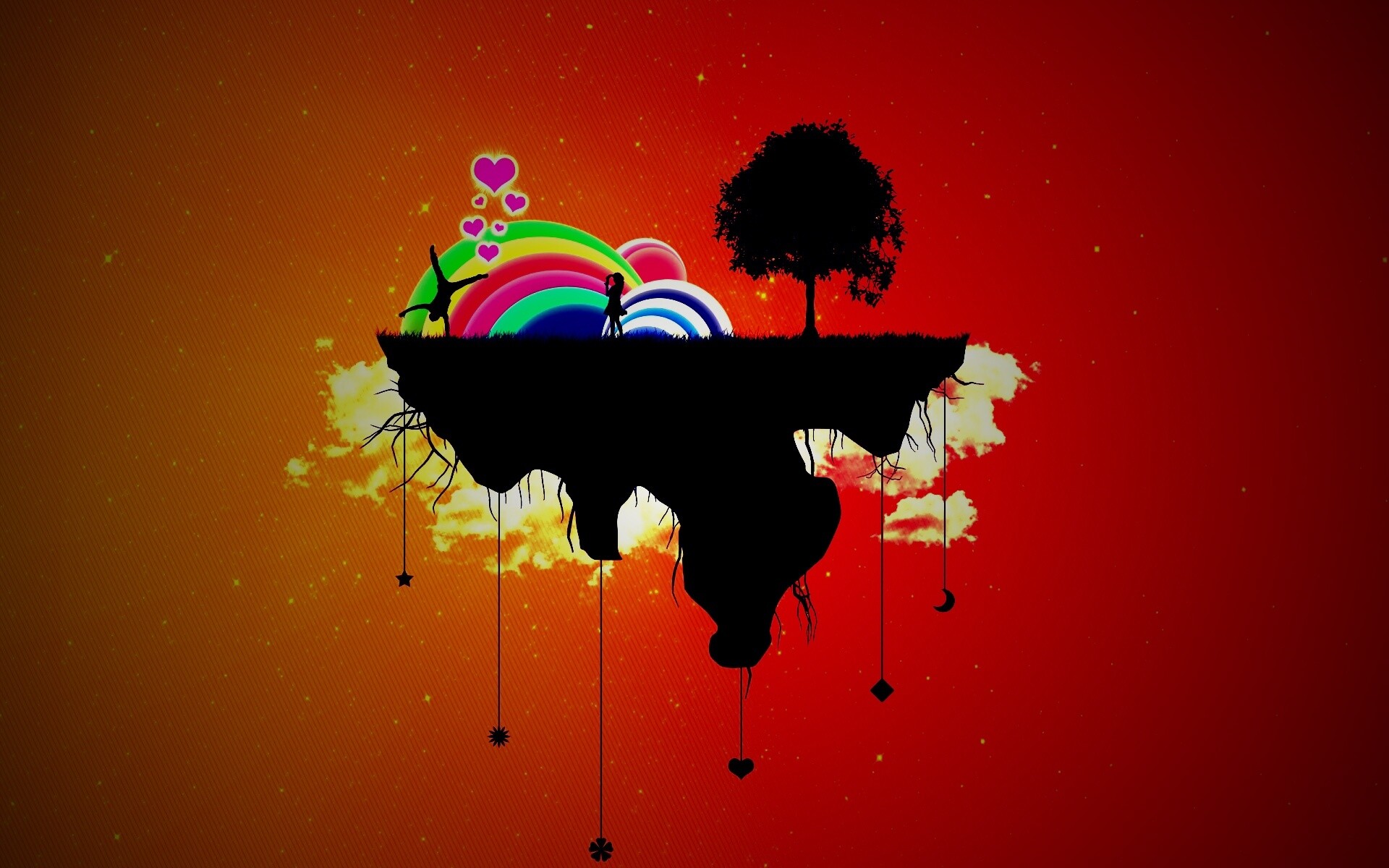 Векторный мир обои