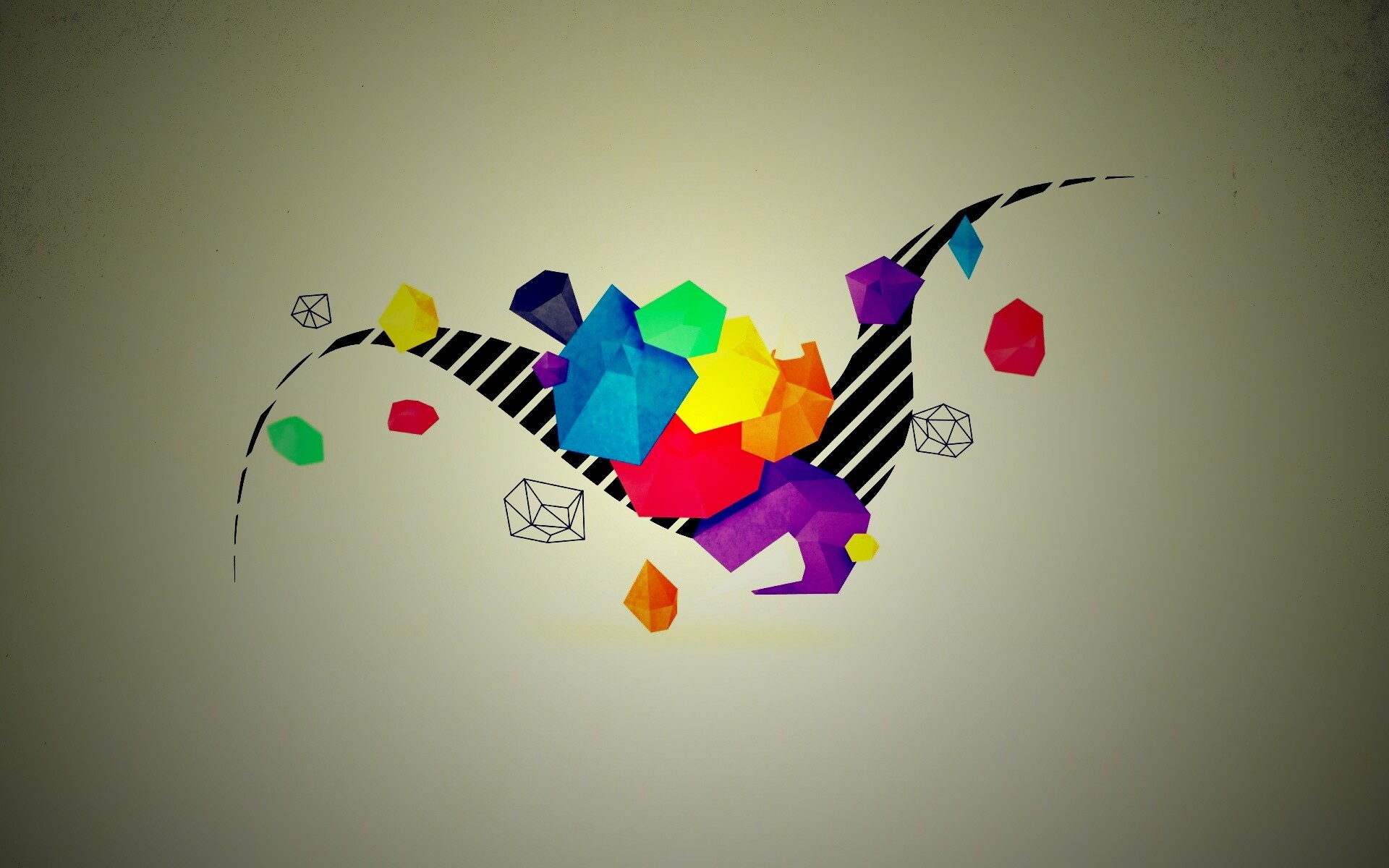 Полет абстрактной фантазии обои