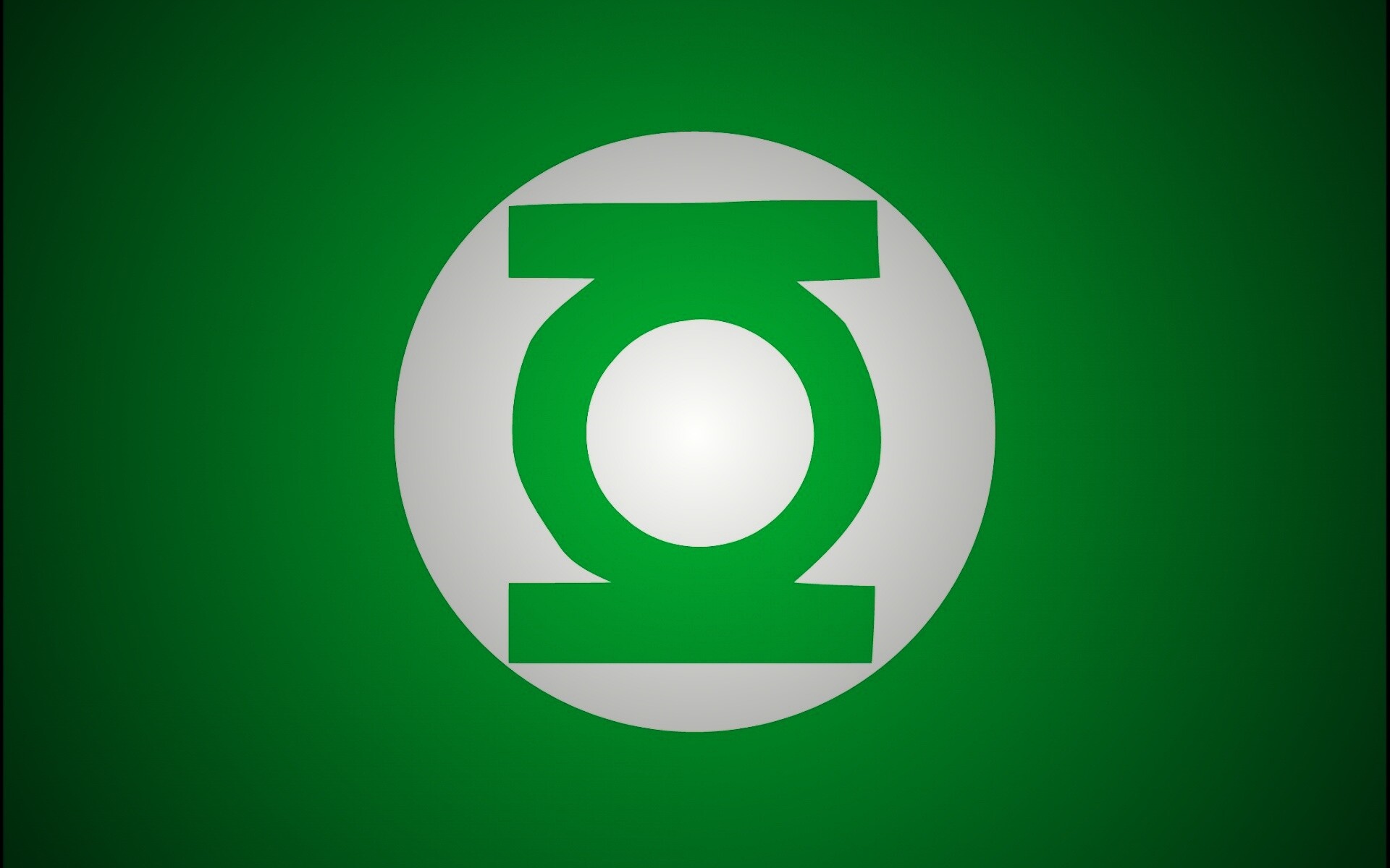 Знак Зеленого фонаря обои