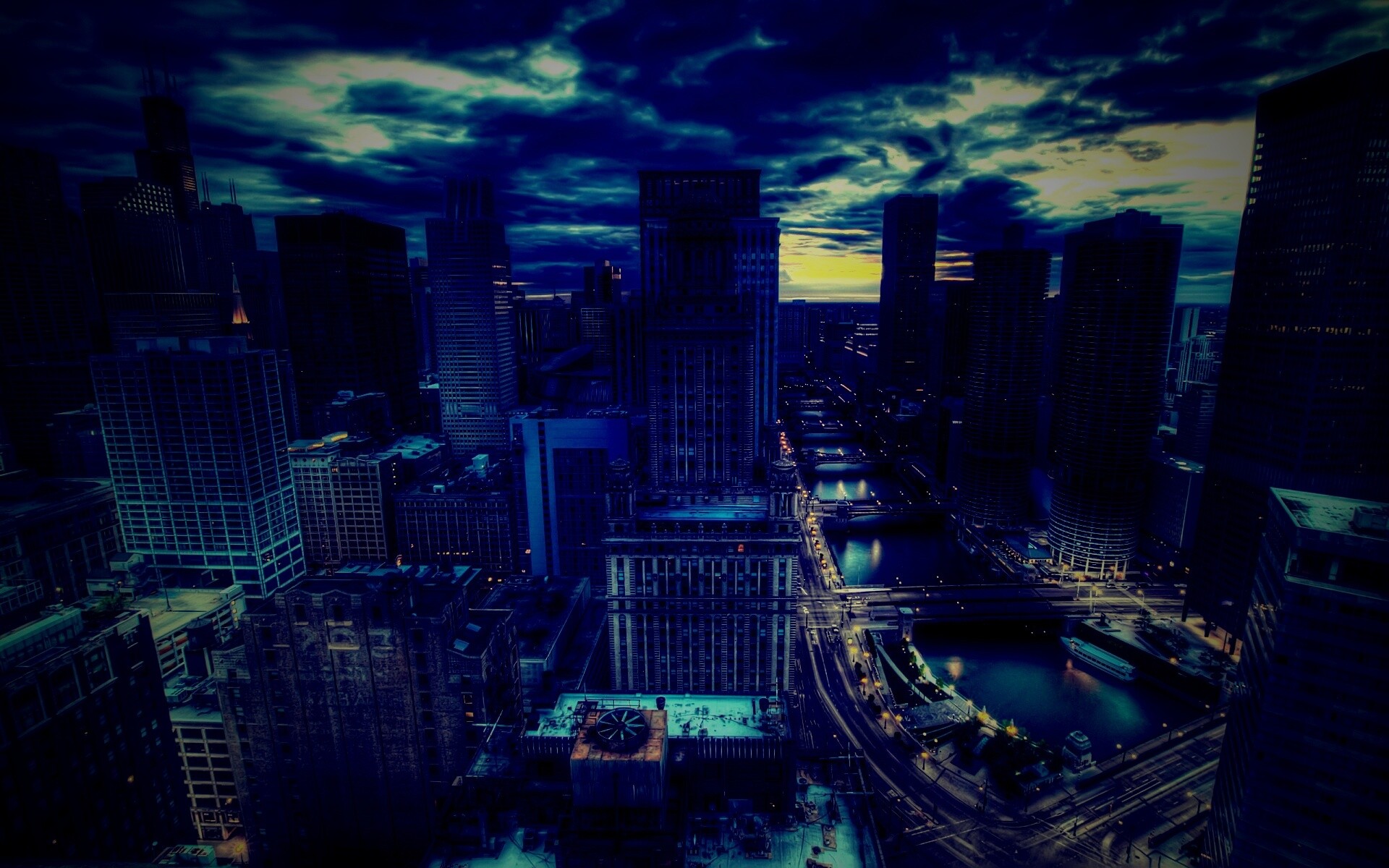 Призрачный город обои