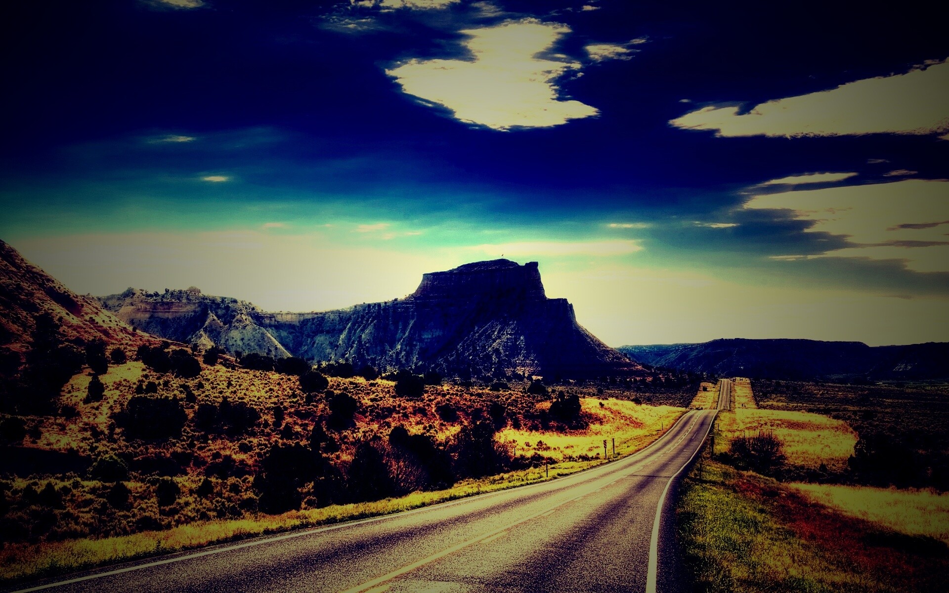 Большая дорога обои