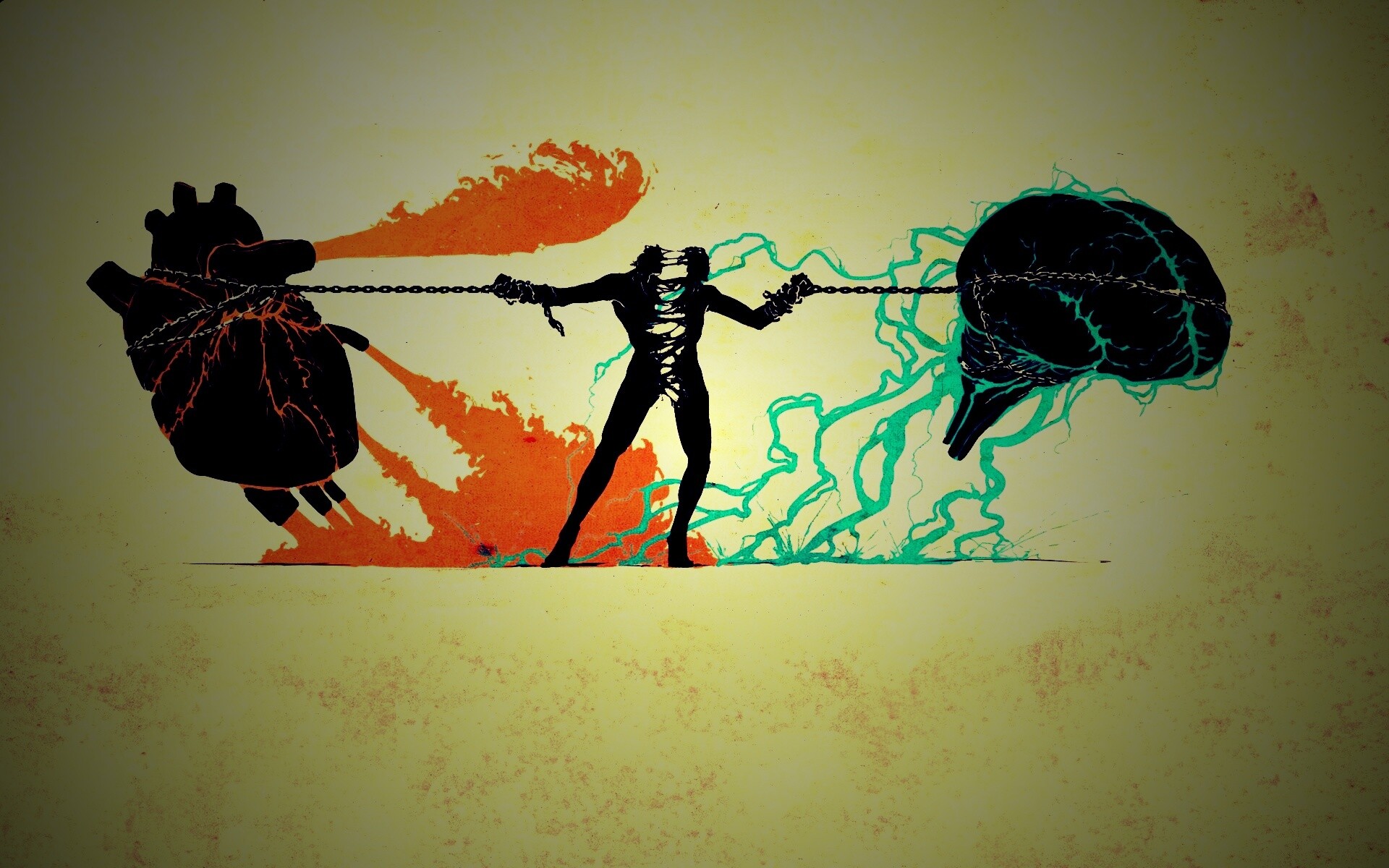 Борьба разума и сердца обои