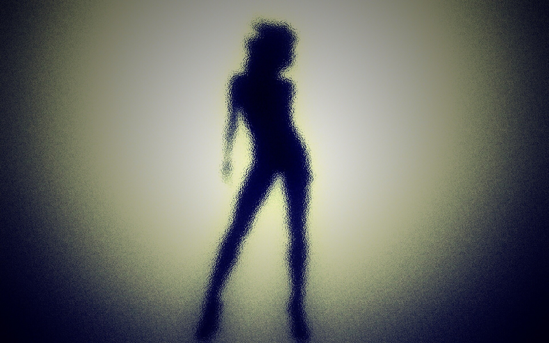 Женский силуэт обои