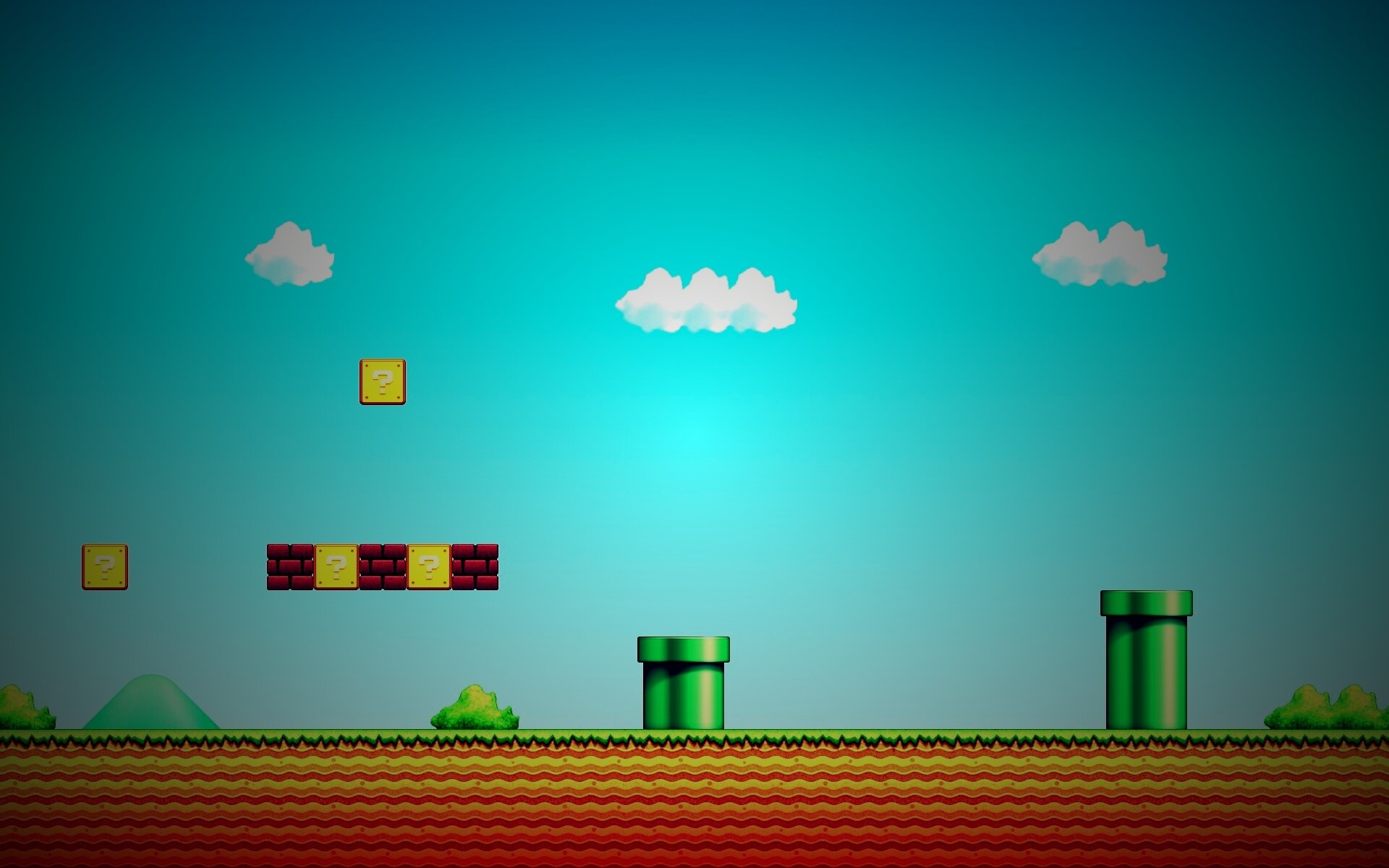 Мир супермарио обои