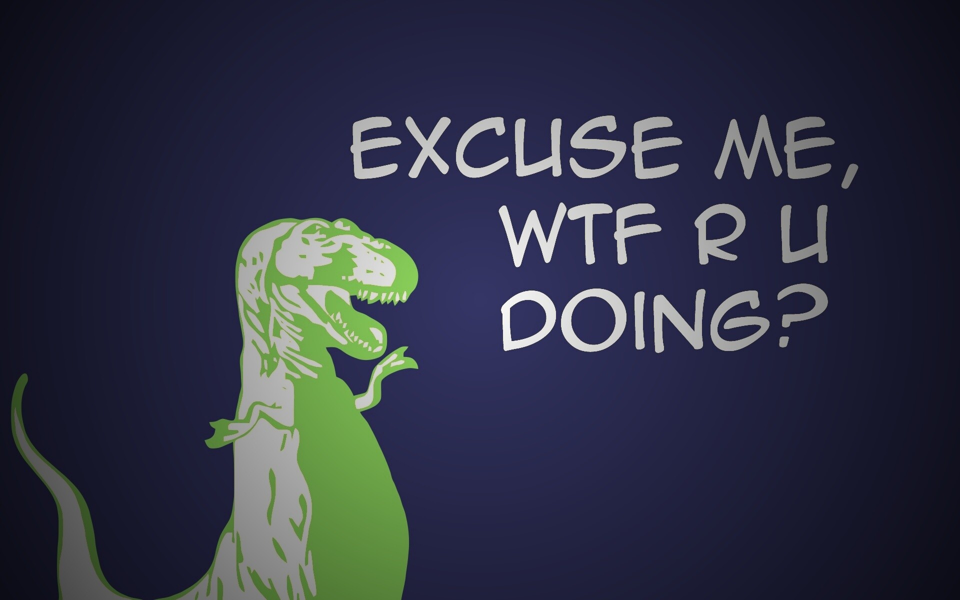 Excuse me, wtf are you doing? обои