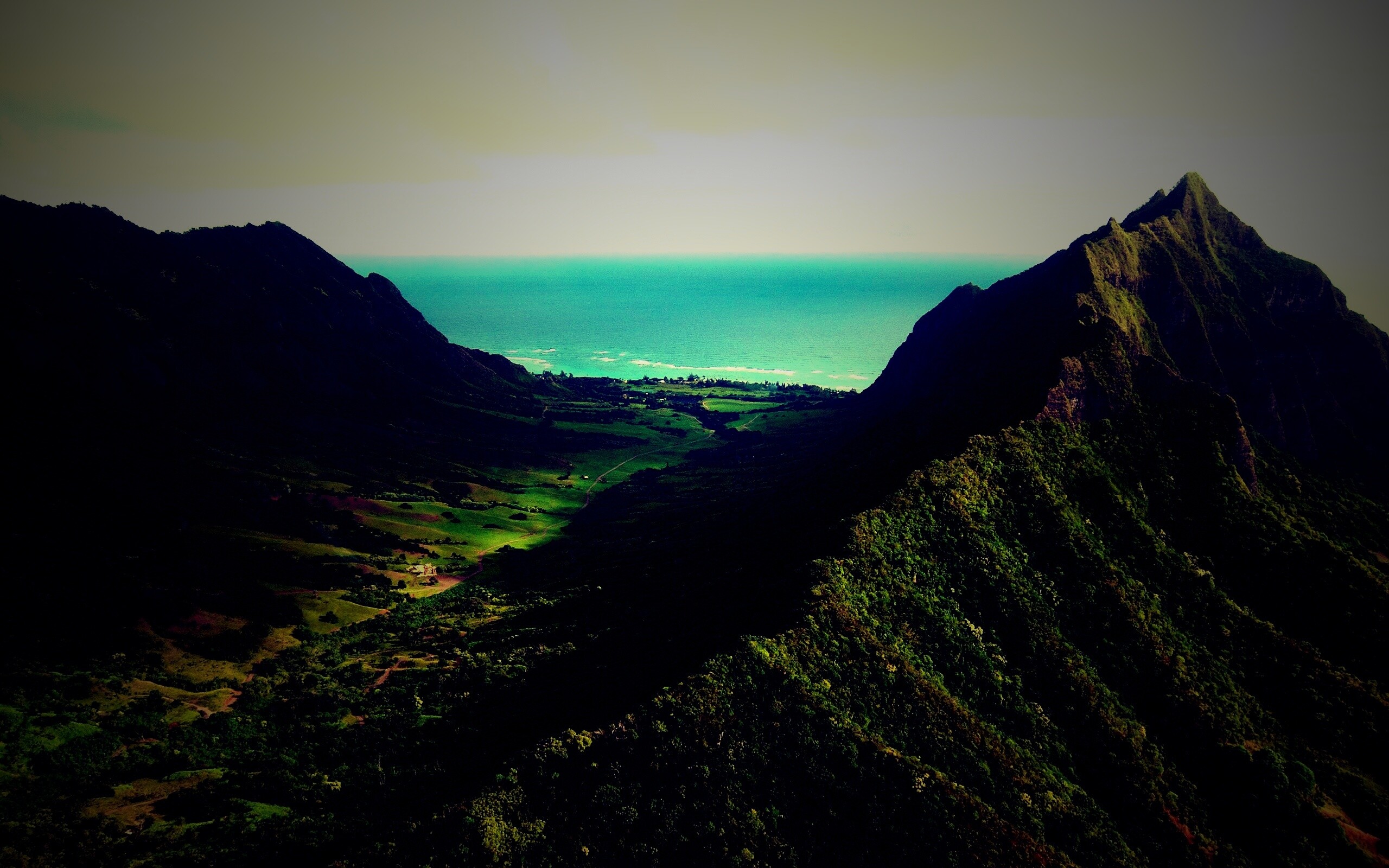 Горный хребет обои