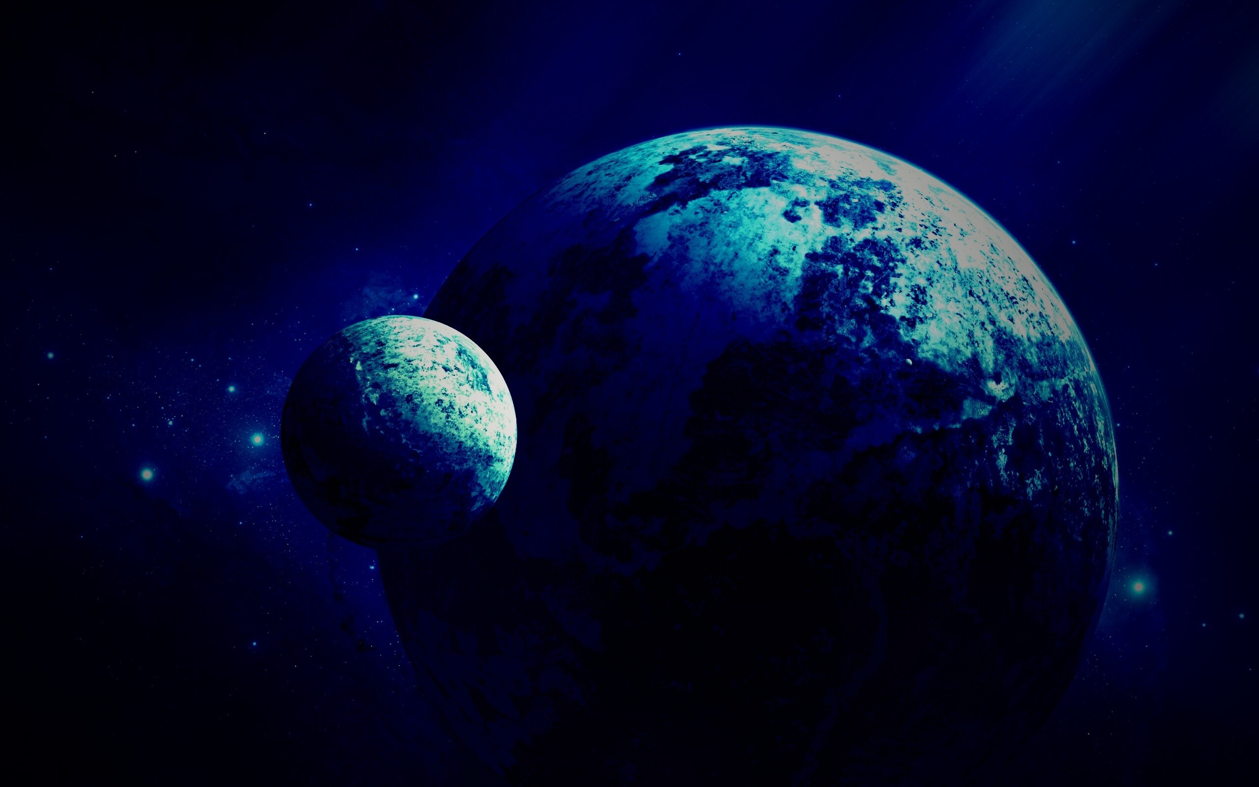 Холодная планета обои