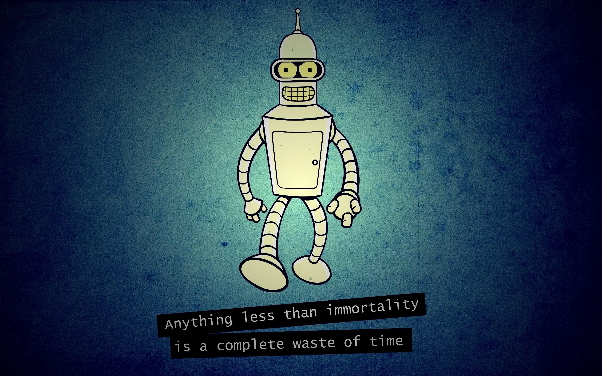 Бендер о смысле жизни обои