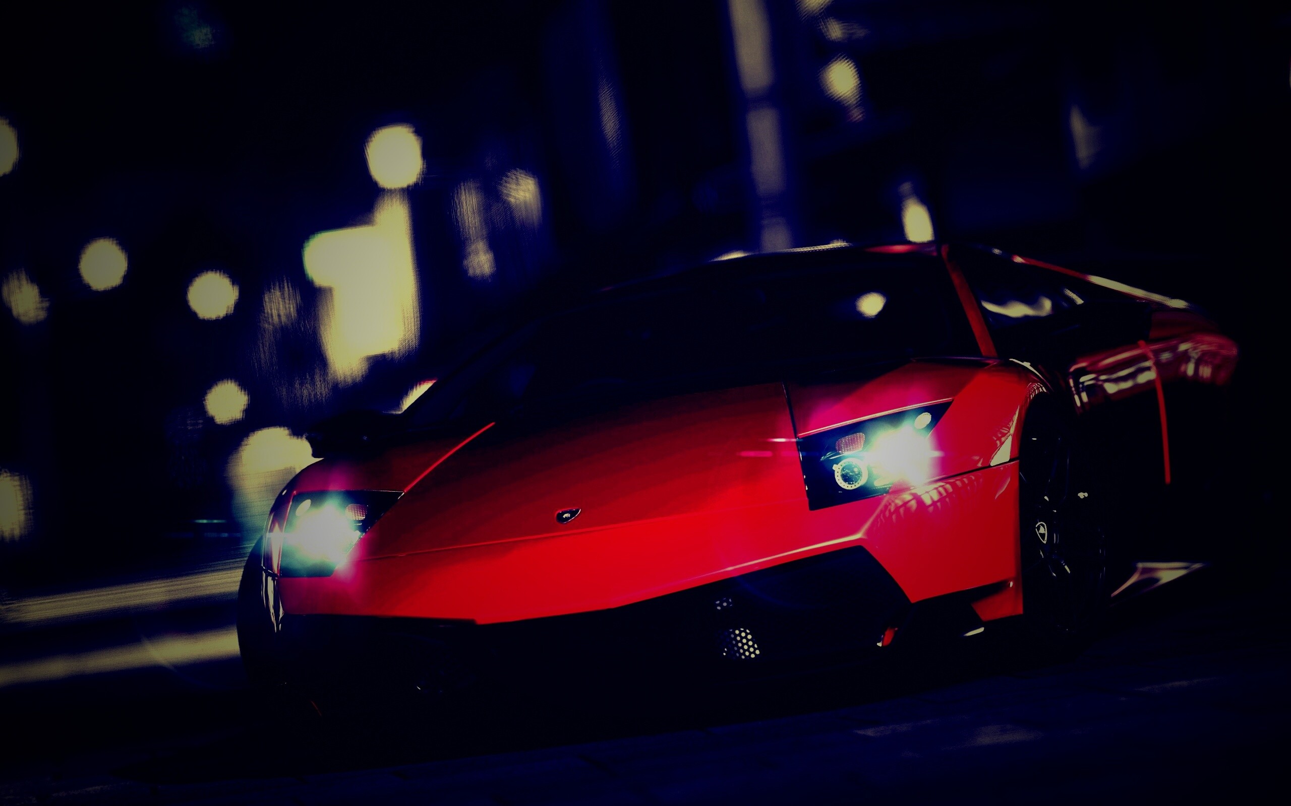 Красная ламборджини мурселаго обои