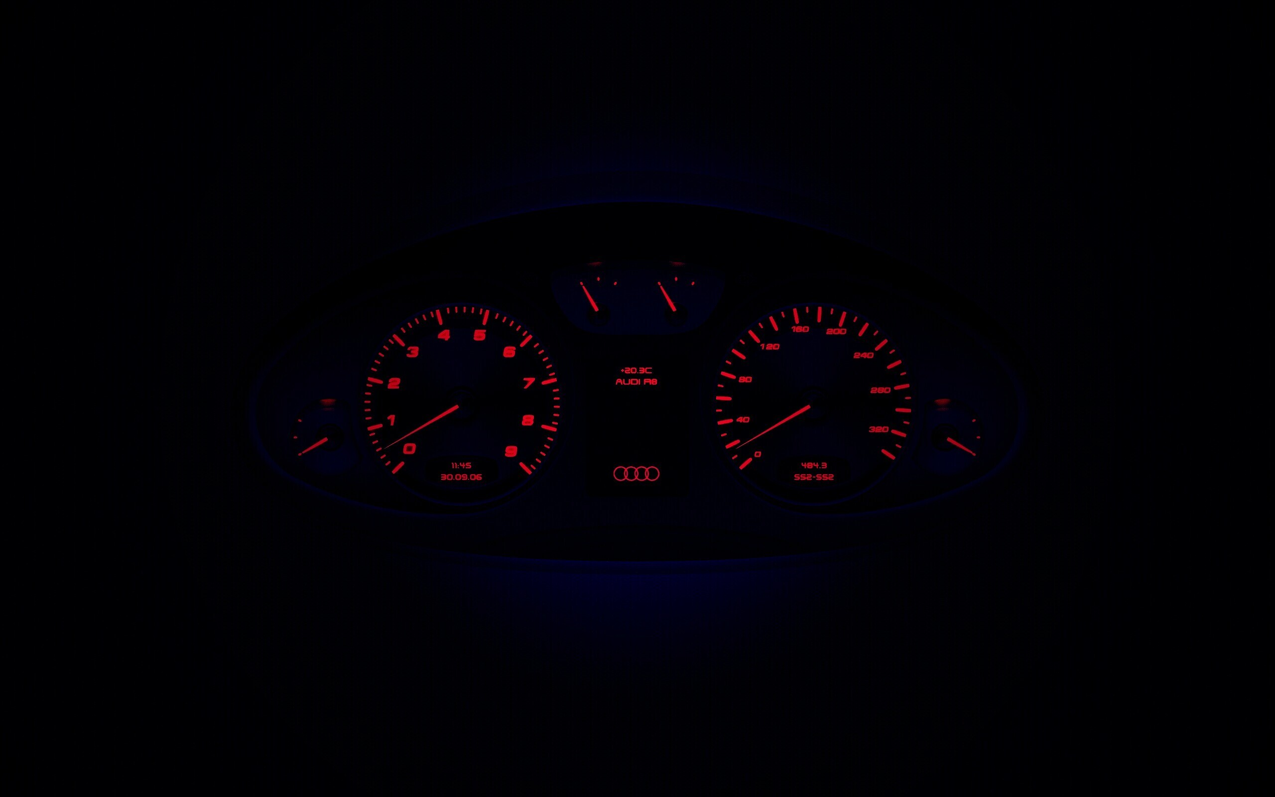 Приборная панель Audi обои