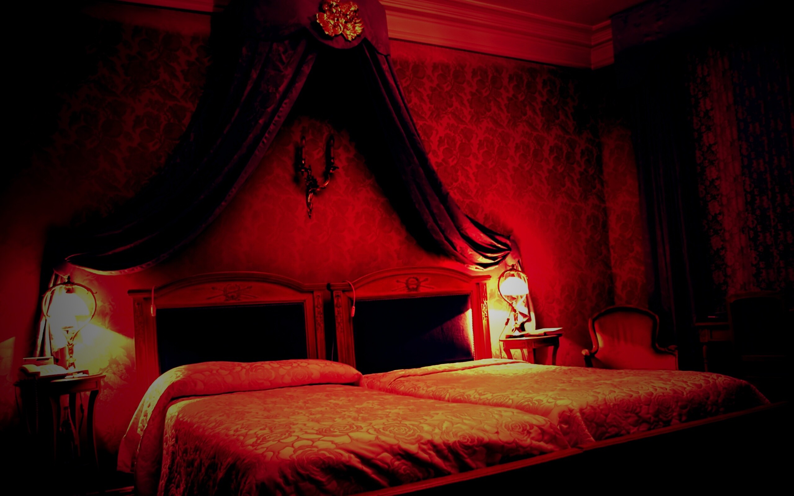 Спальня обои