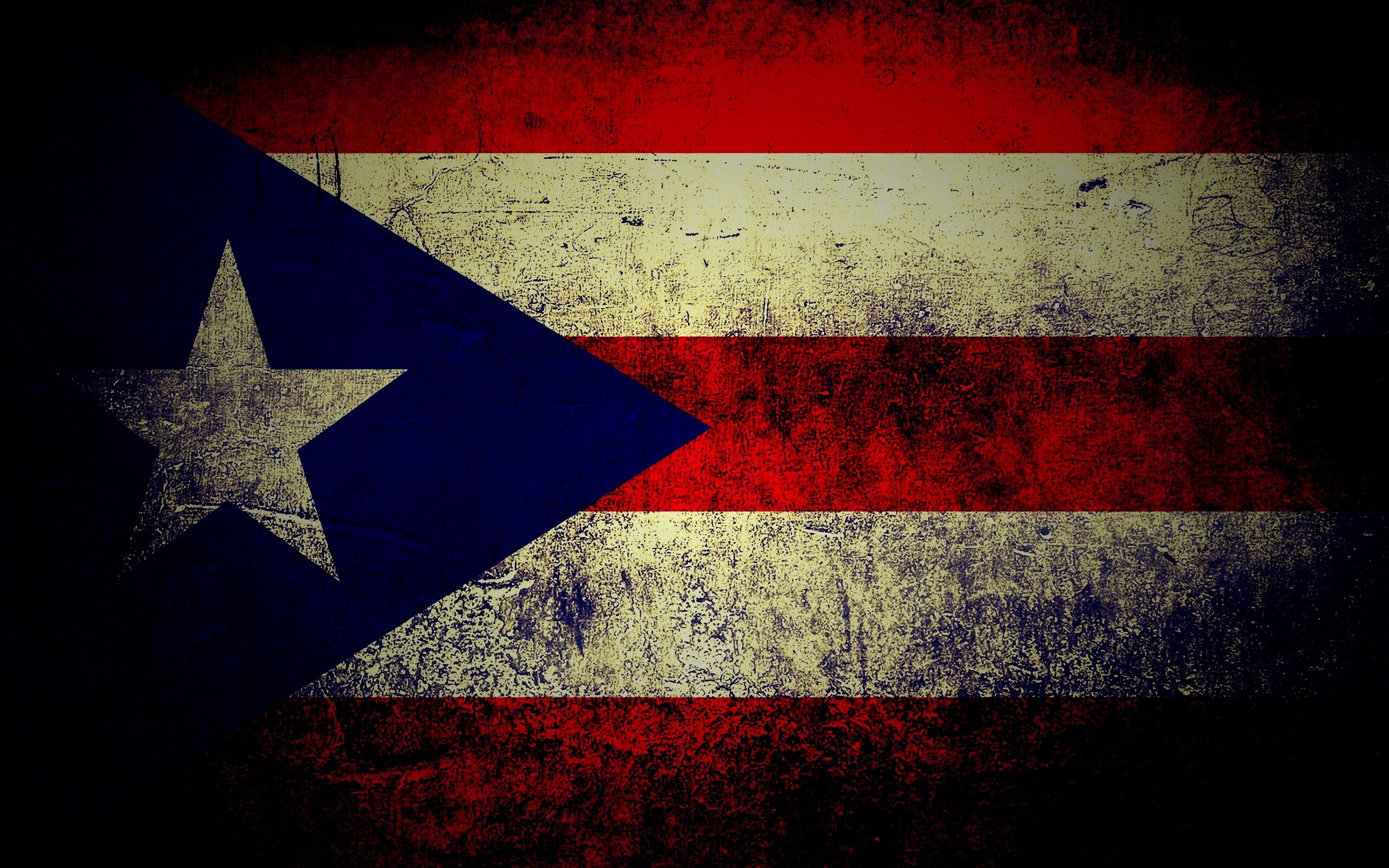 Флаг Пуэрто Рико обои