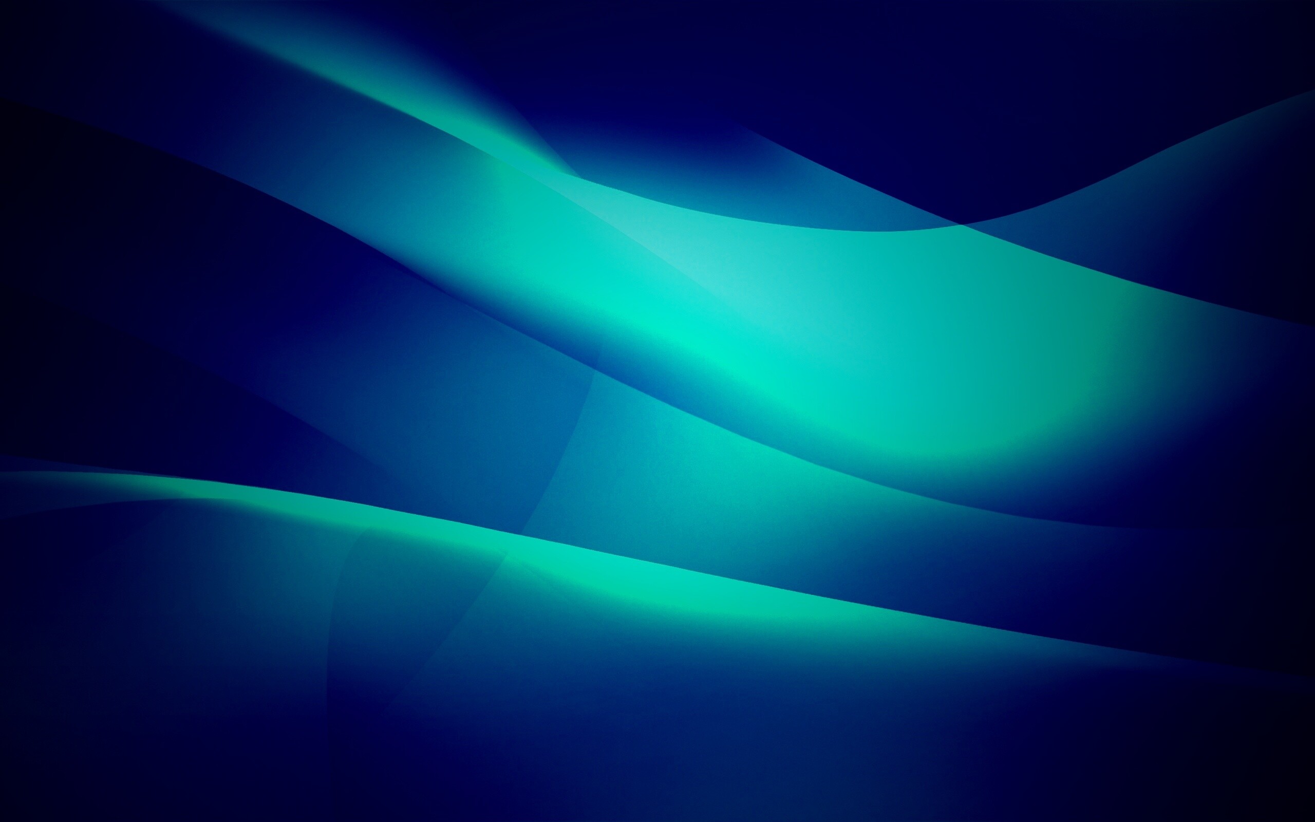 Абстрактные синие волны обои