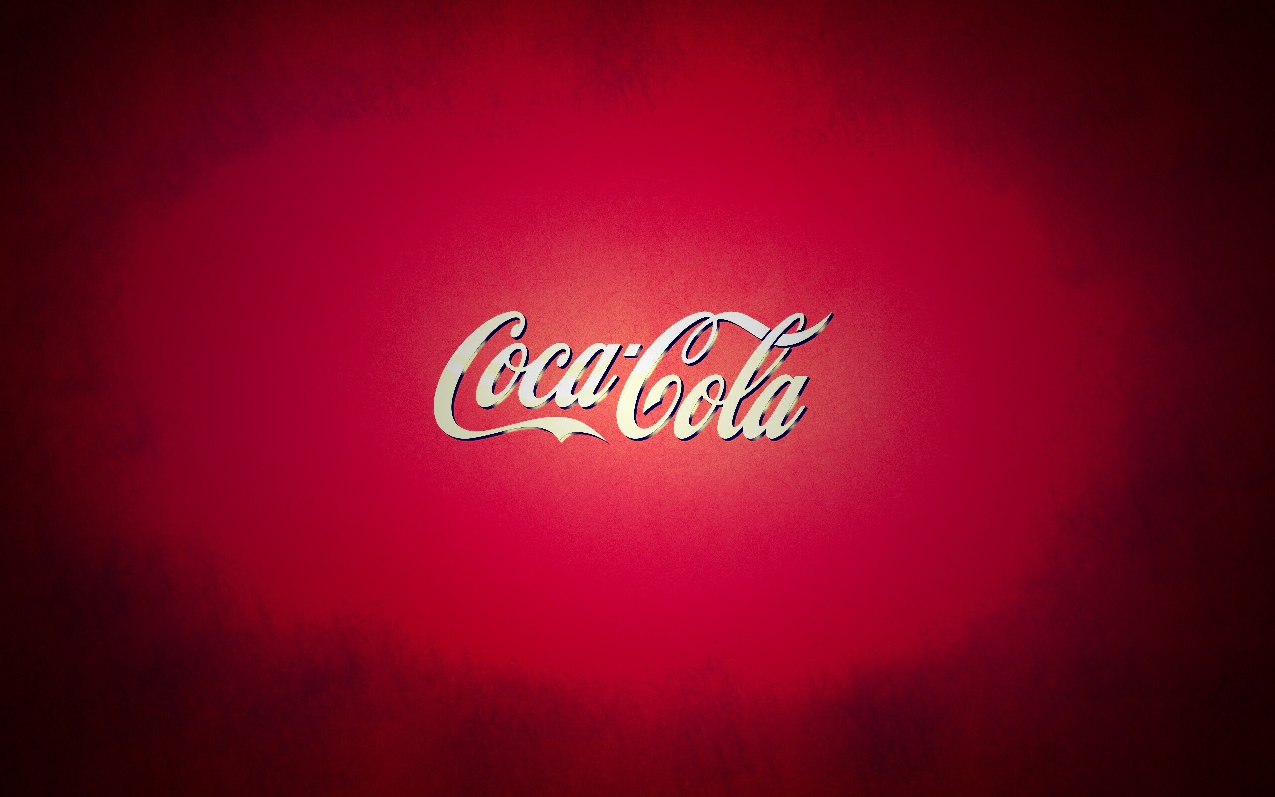 Красный логотип Coca-Cola обои