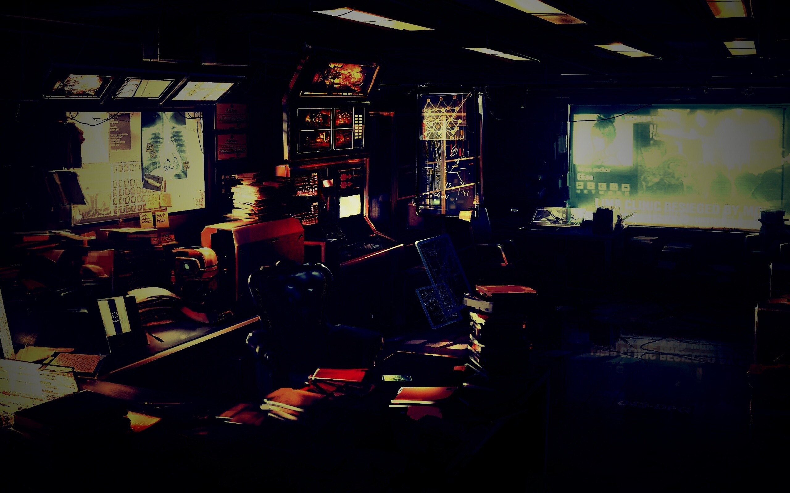 Кабинет обои