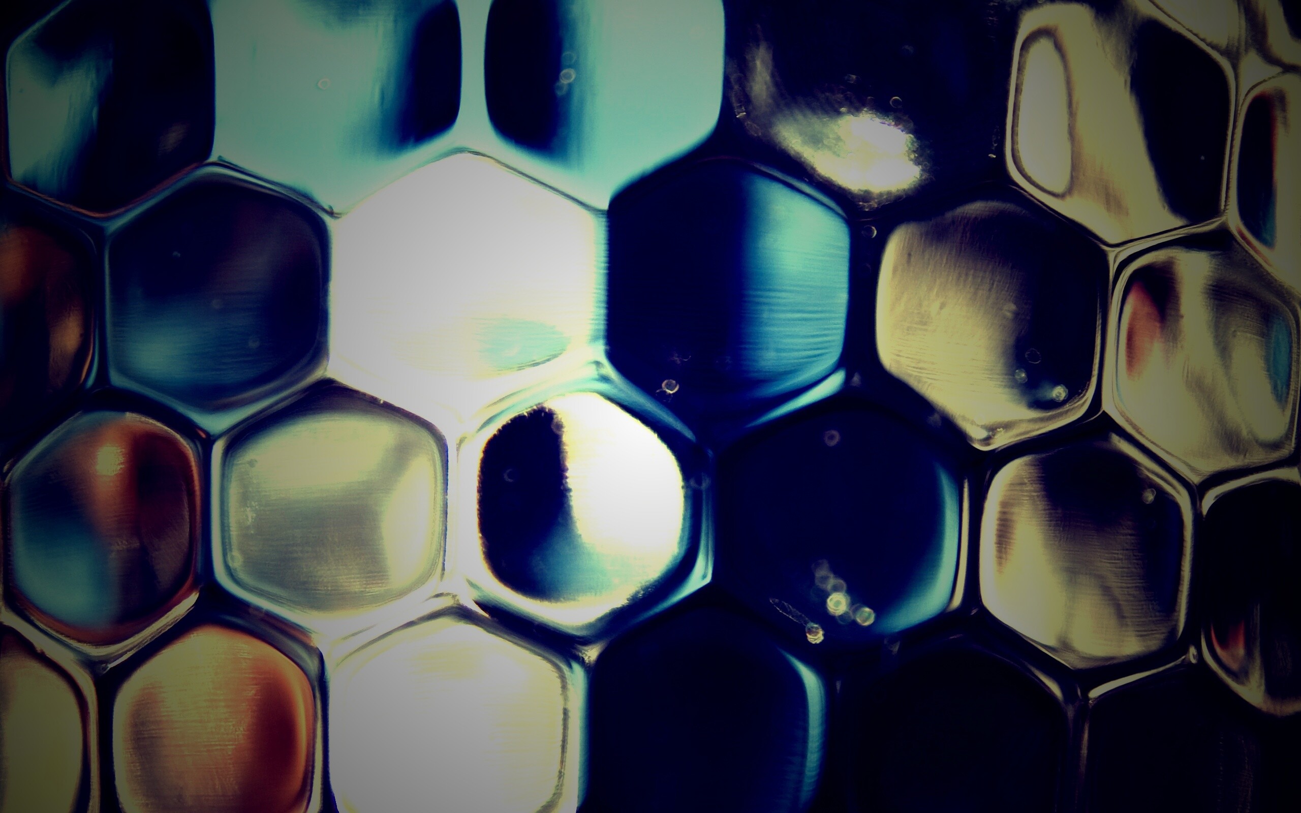 Блестящие ячейки обои