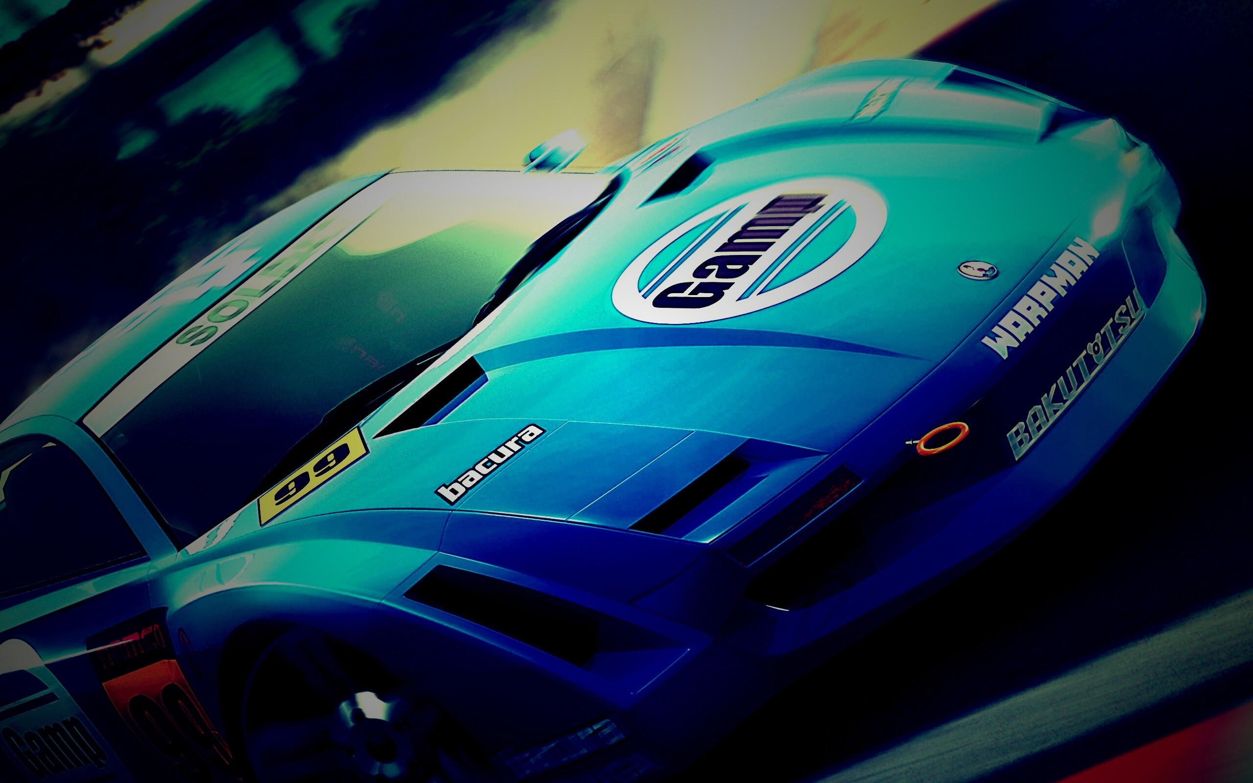 Гоночный автомобиль обои