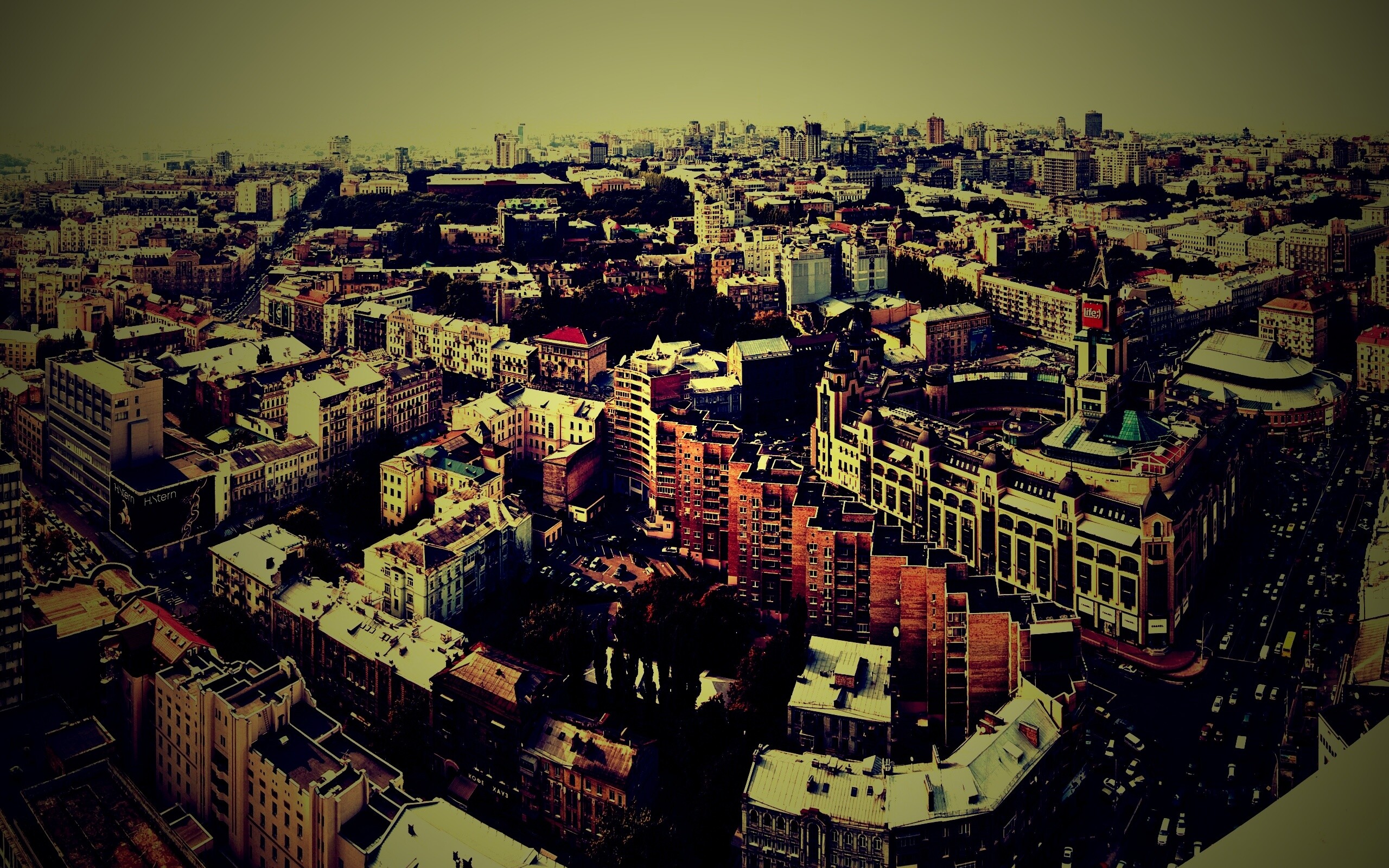 Киевская панорама обои
