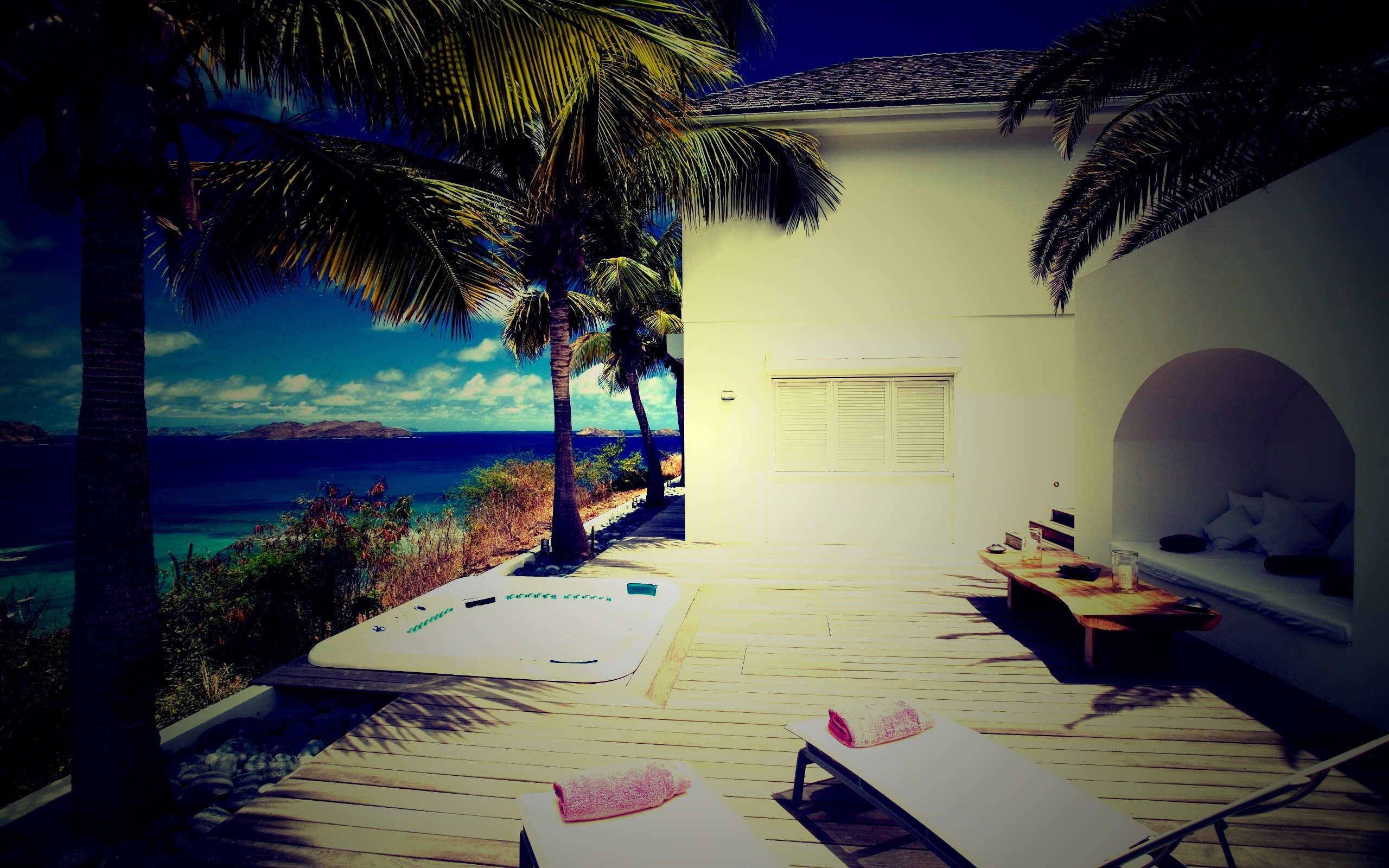 Райский уголок обои