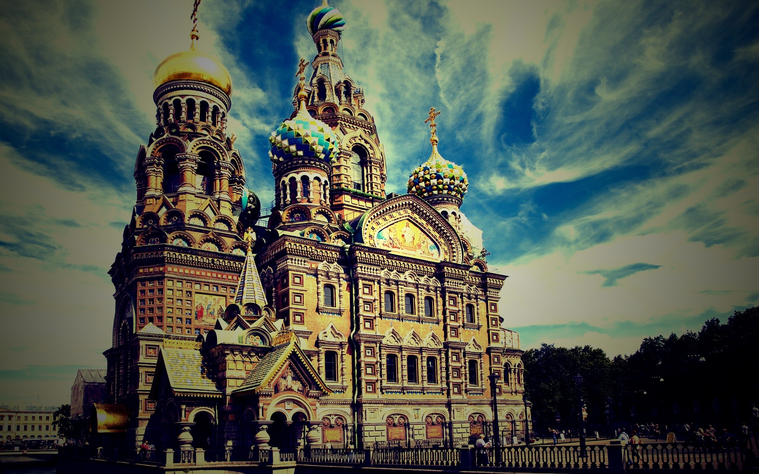 Спас на крови обои