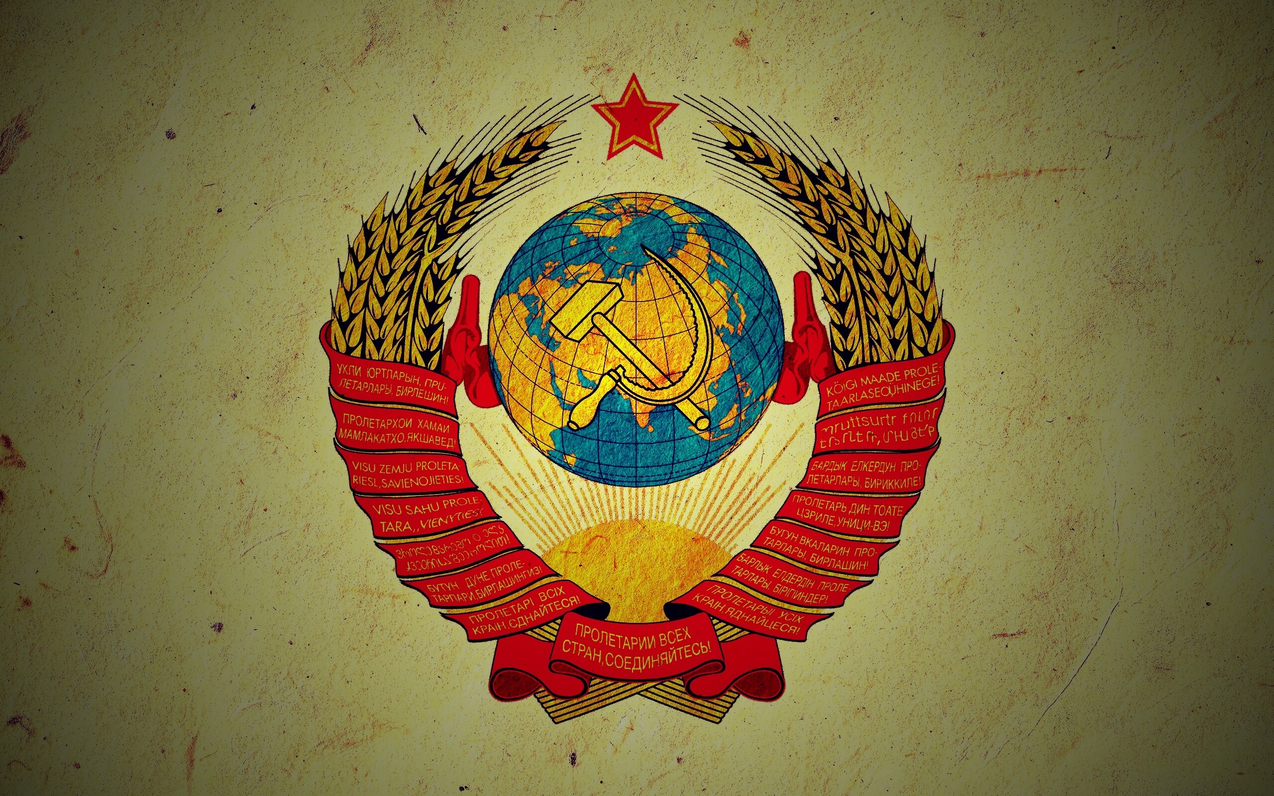 Символика СССР обои
