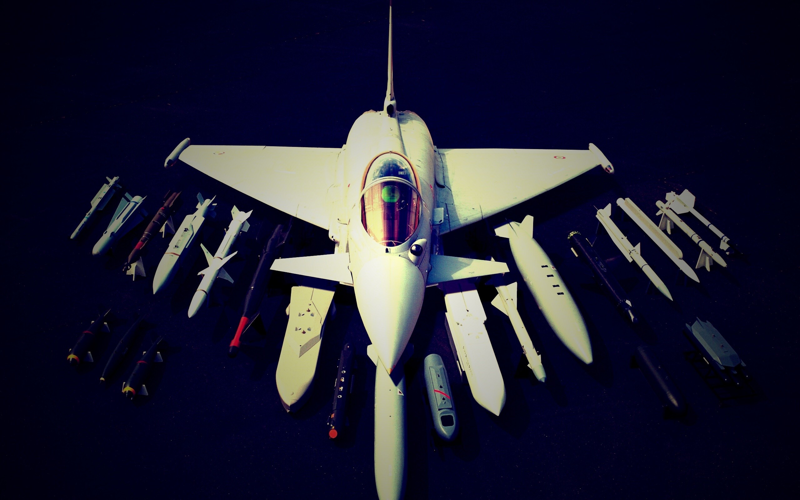 Истребитель и состовляющие обои