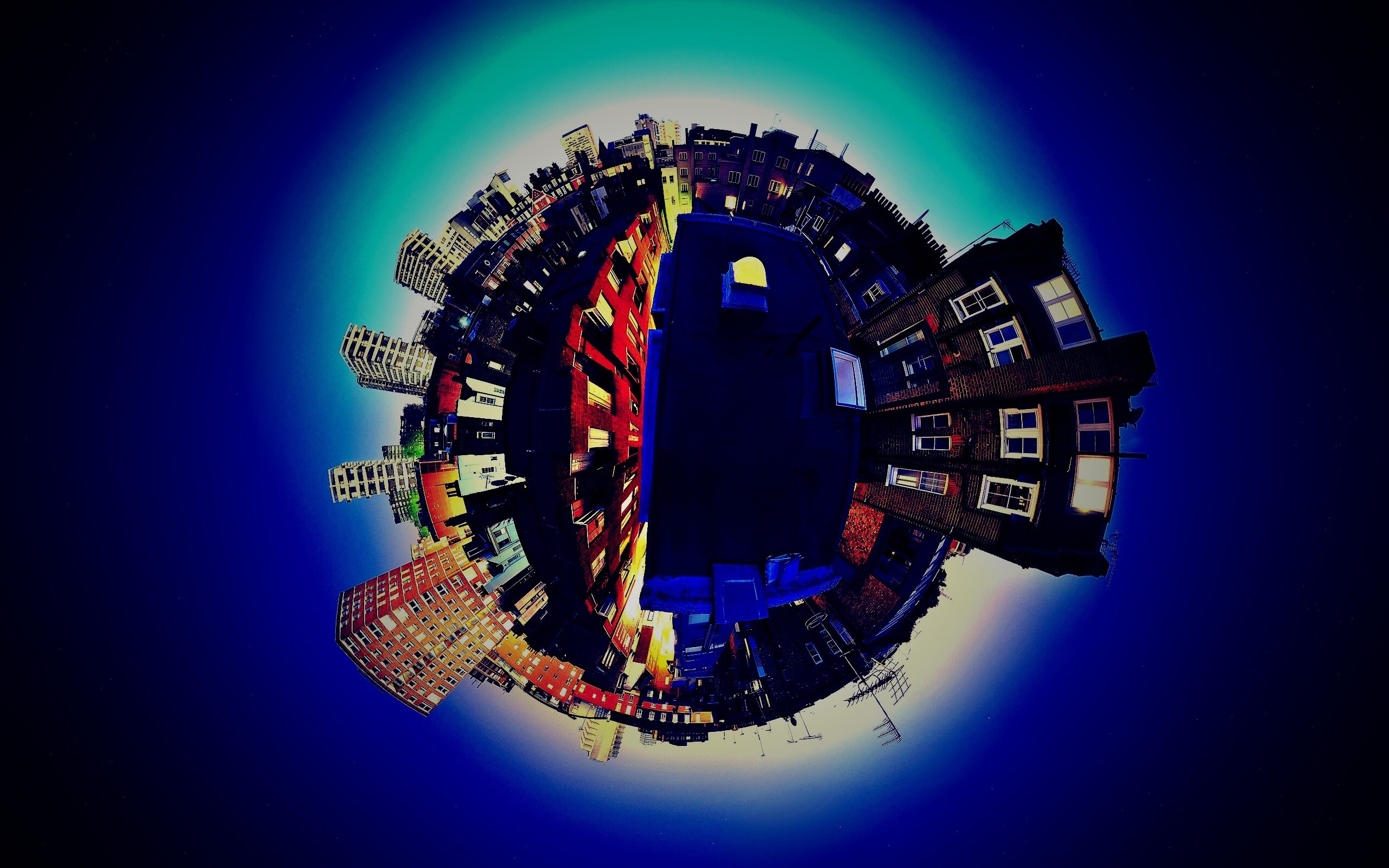 Весь город обои