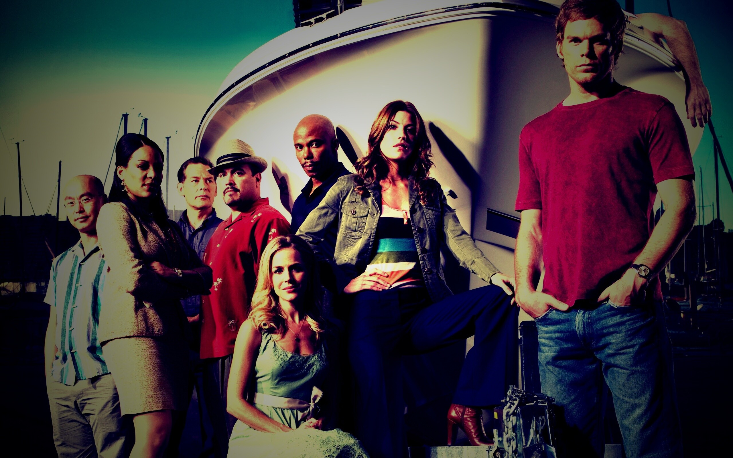 Персонажи сериала Dexter обои