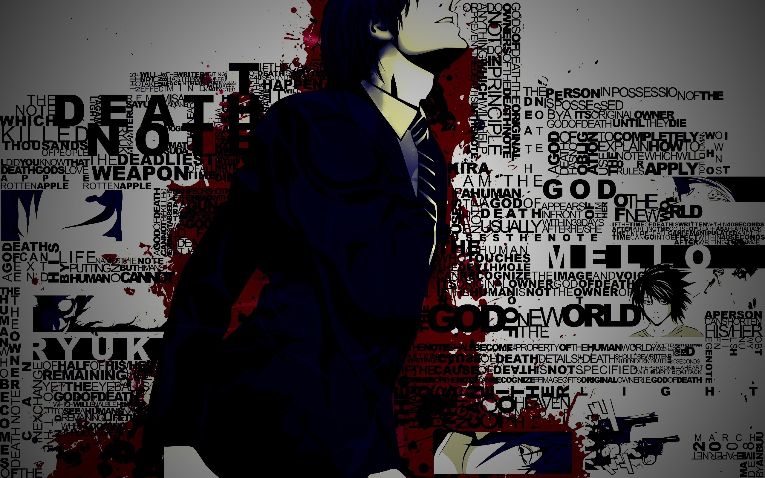 Лайт Ягами (Кира) из Тетради смерти обои