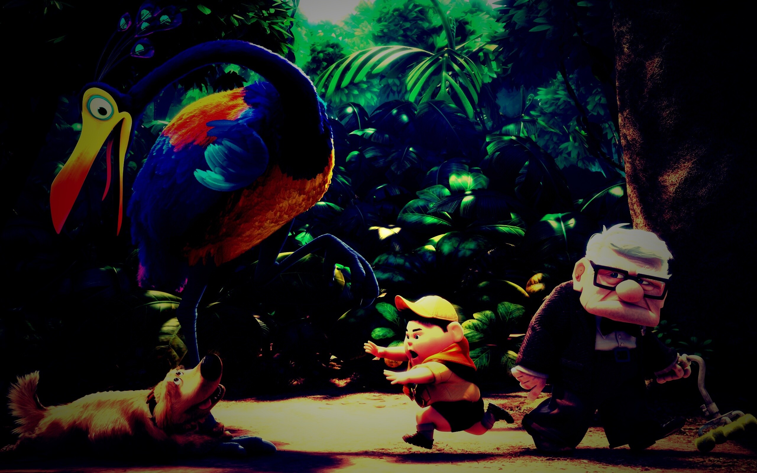 Герои мульфильма "Вверх" обои