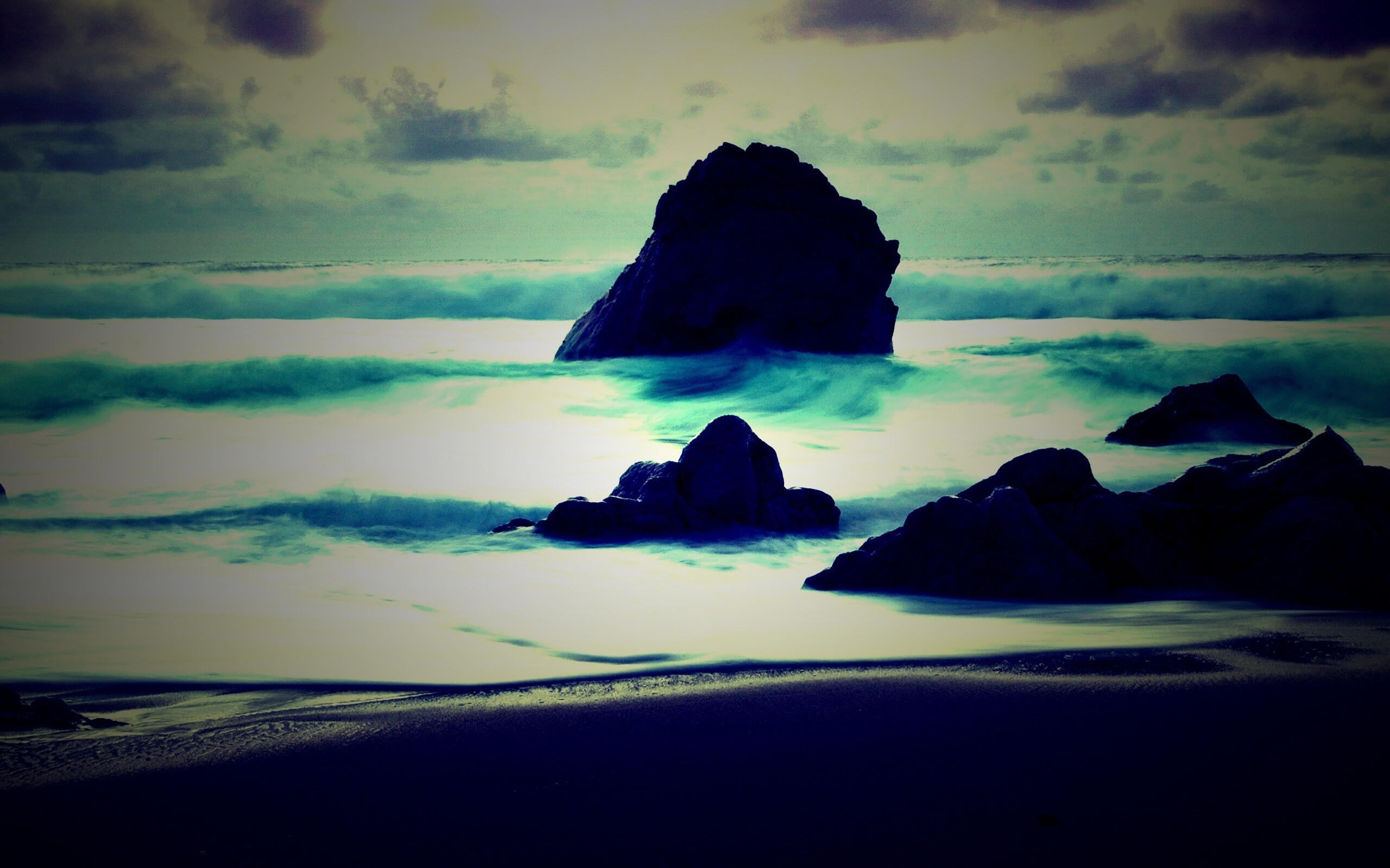 Морской прибой обои