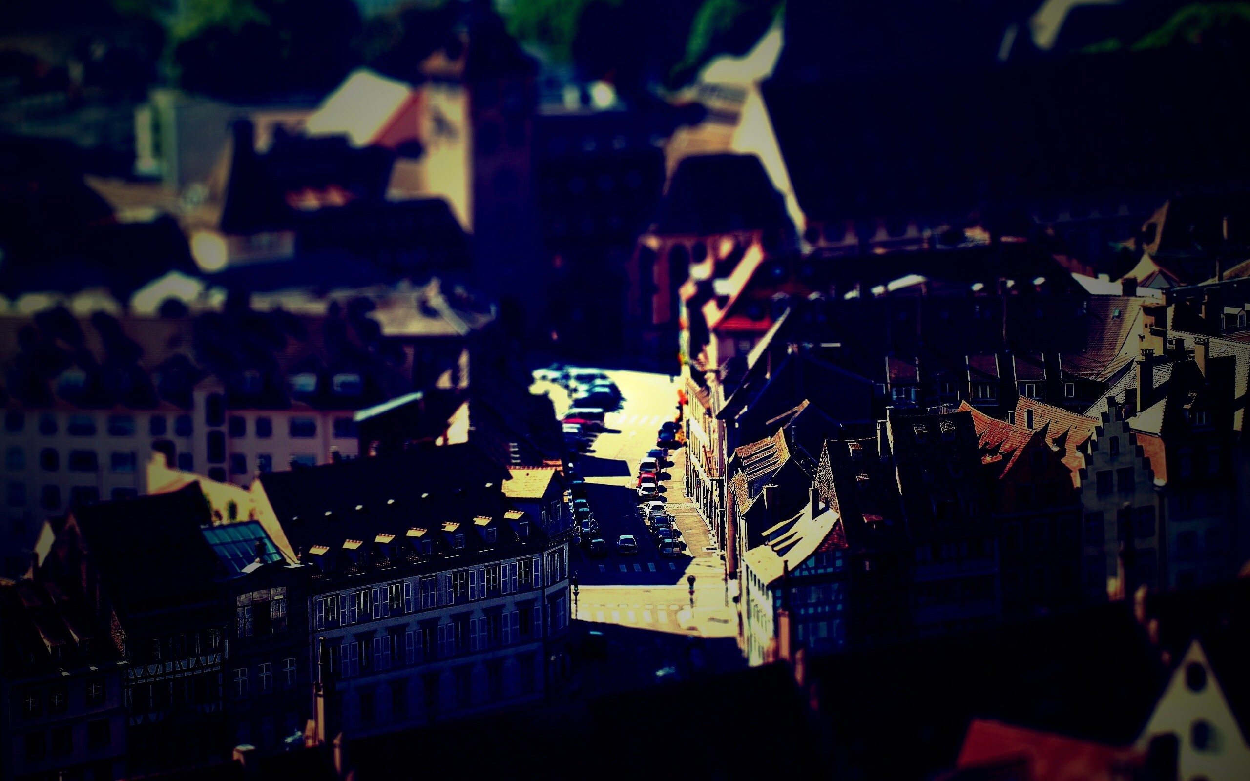 Фото с крыши обои