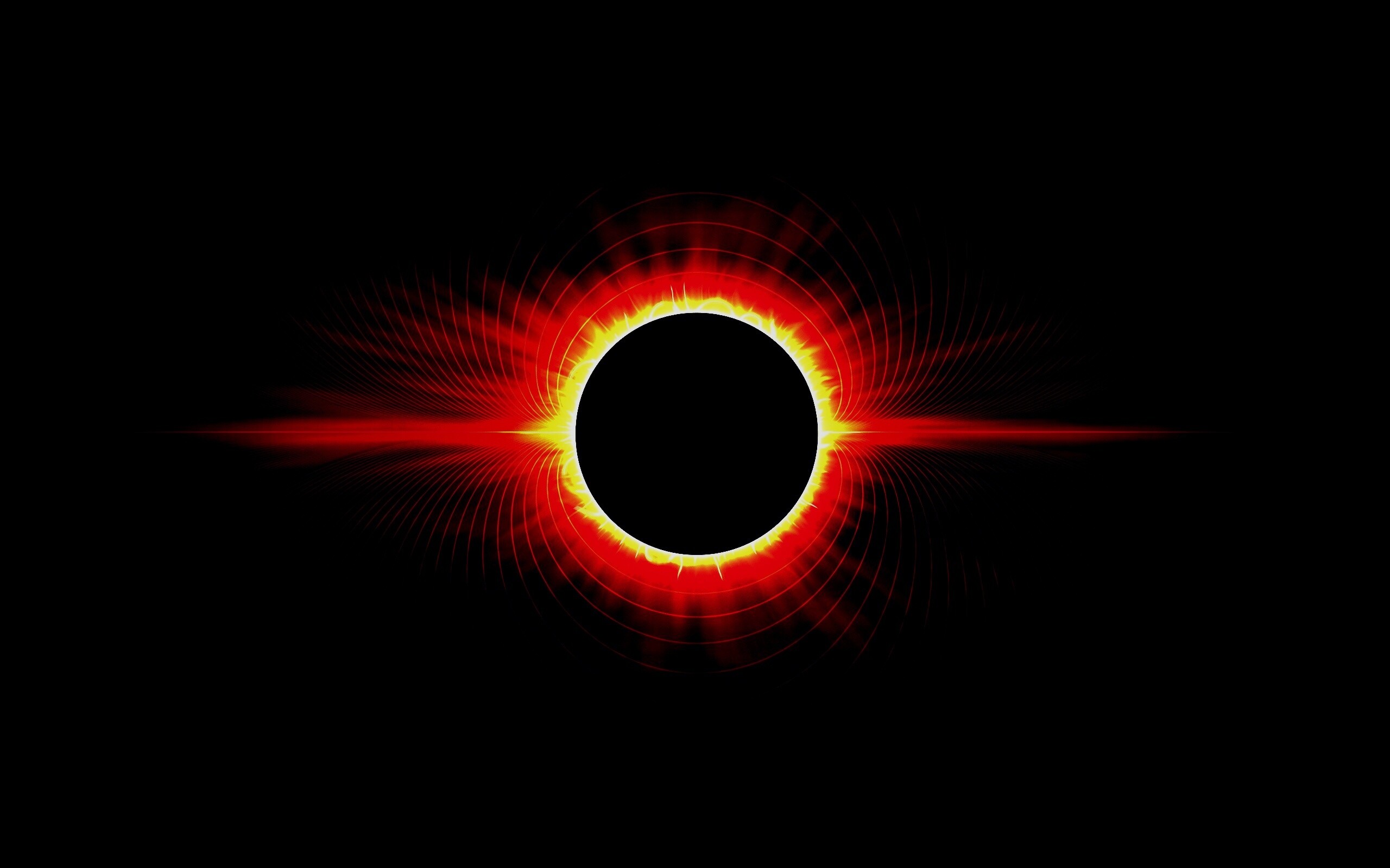 Солнецное затмение обои