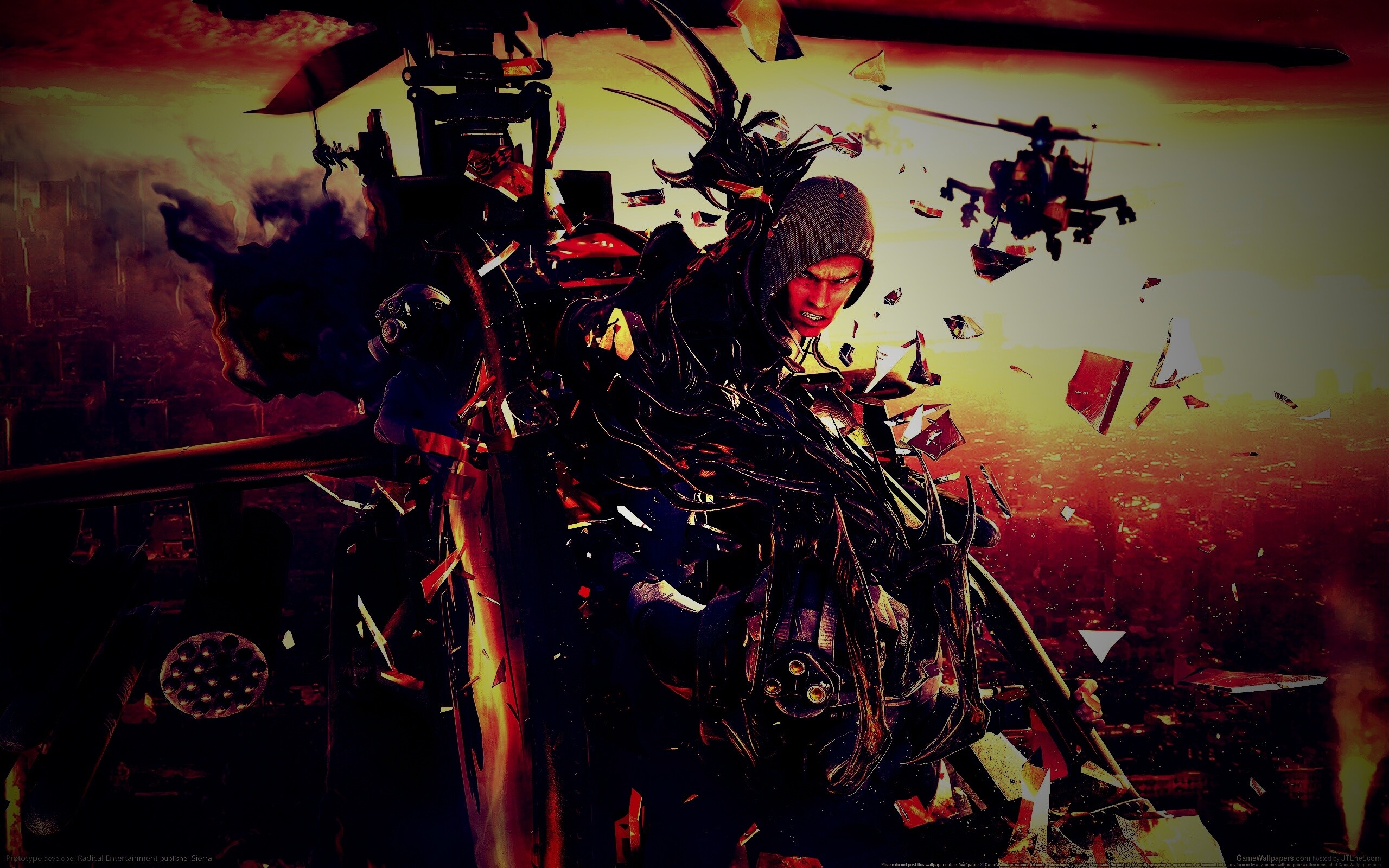 Алекс из Prototype обои