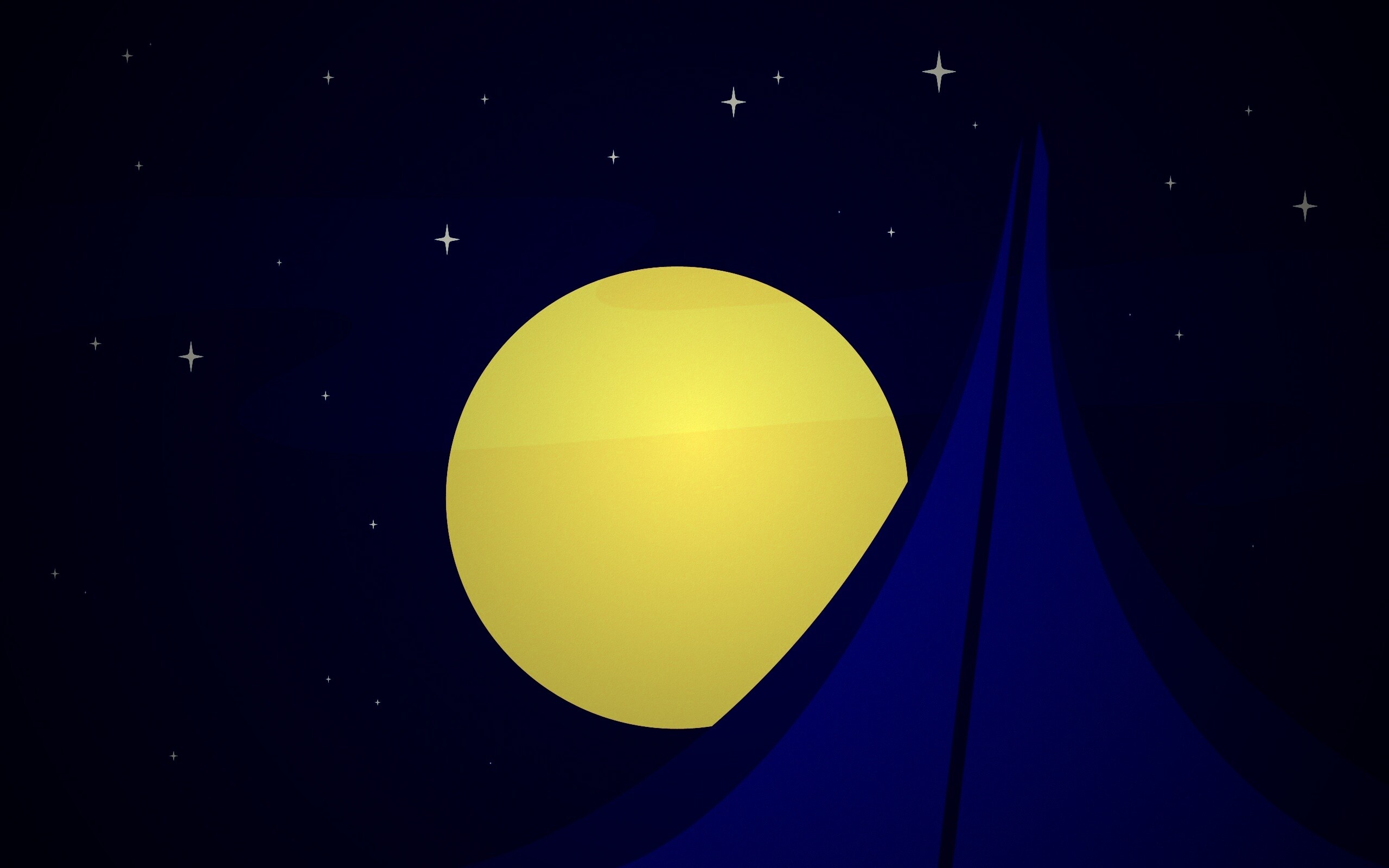 Полная луна обои