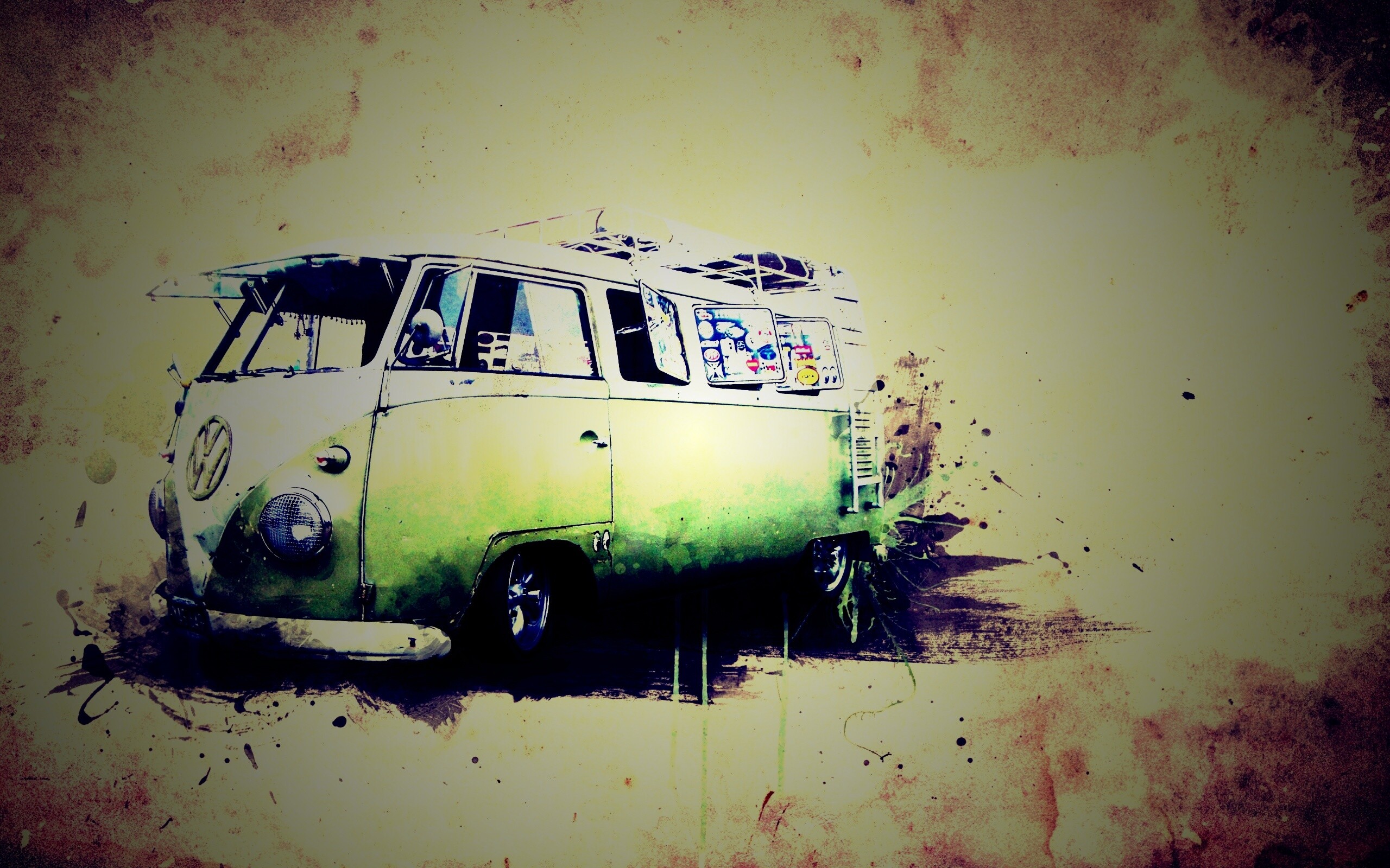 Фольксваген 56 года - лучший фургон для путешествий обои