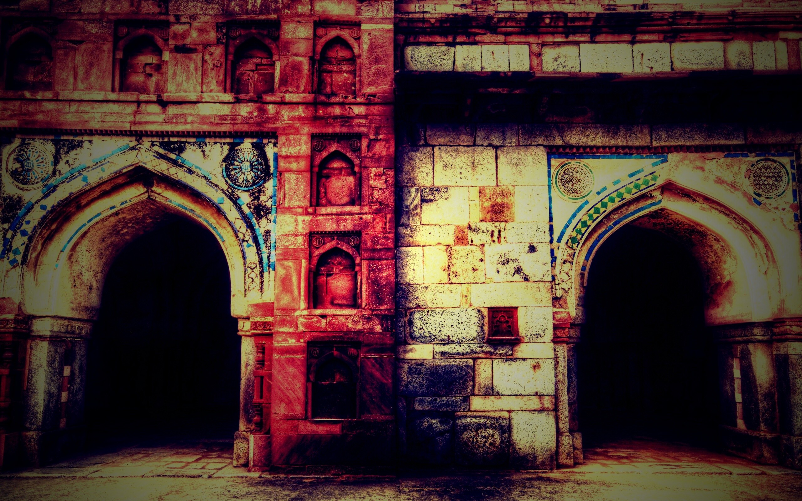 Старый город обои