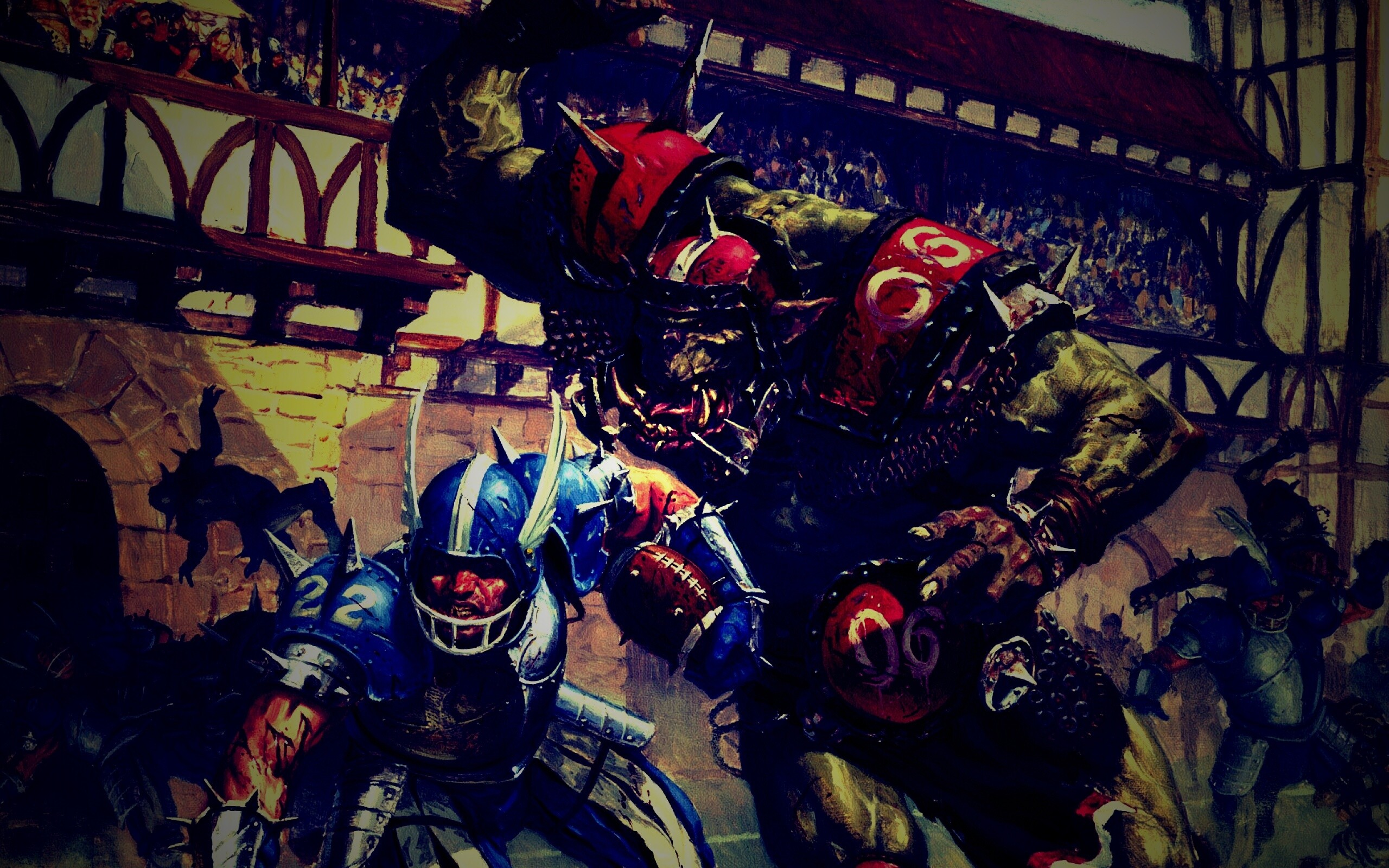 Игра людей и орков обои