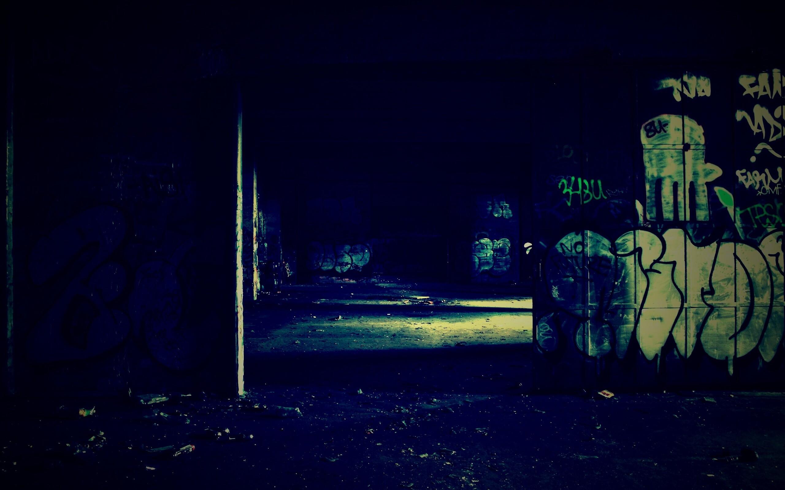 Заброшенное здание обои