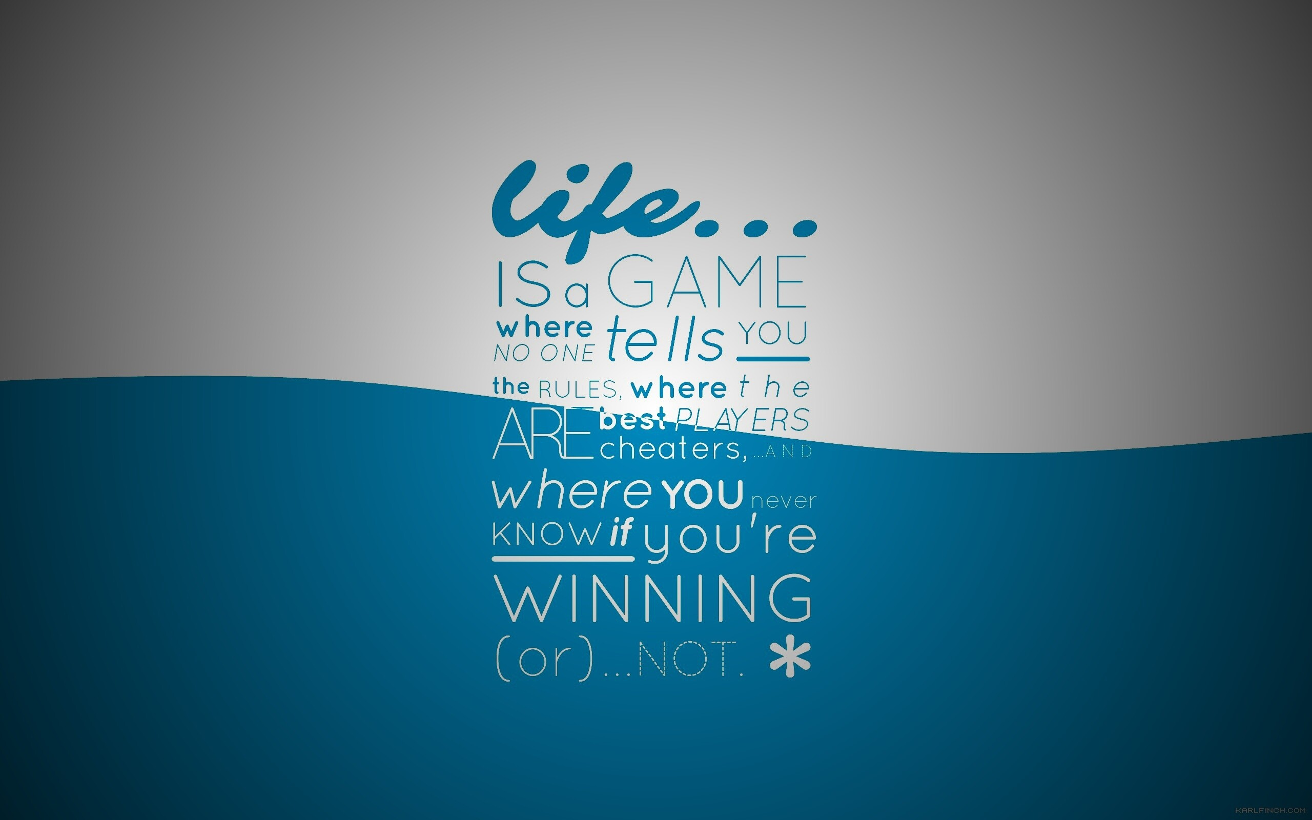 Жизнь - игра обои