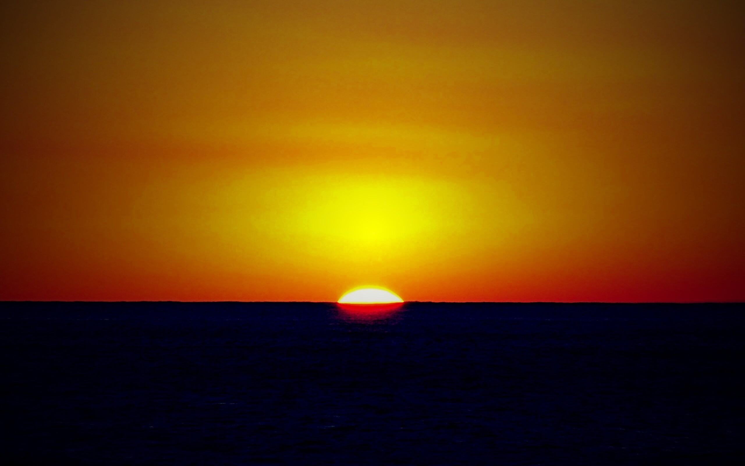 Идеальный закат обои