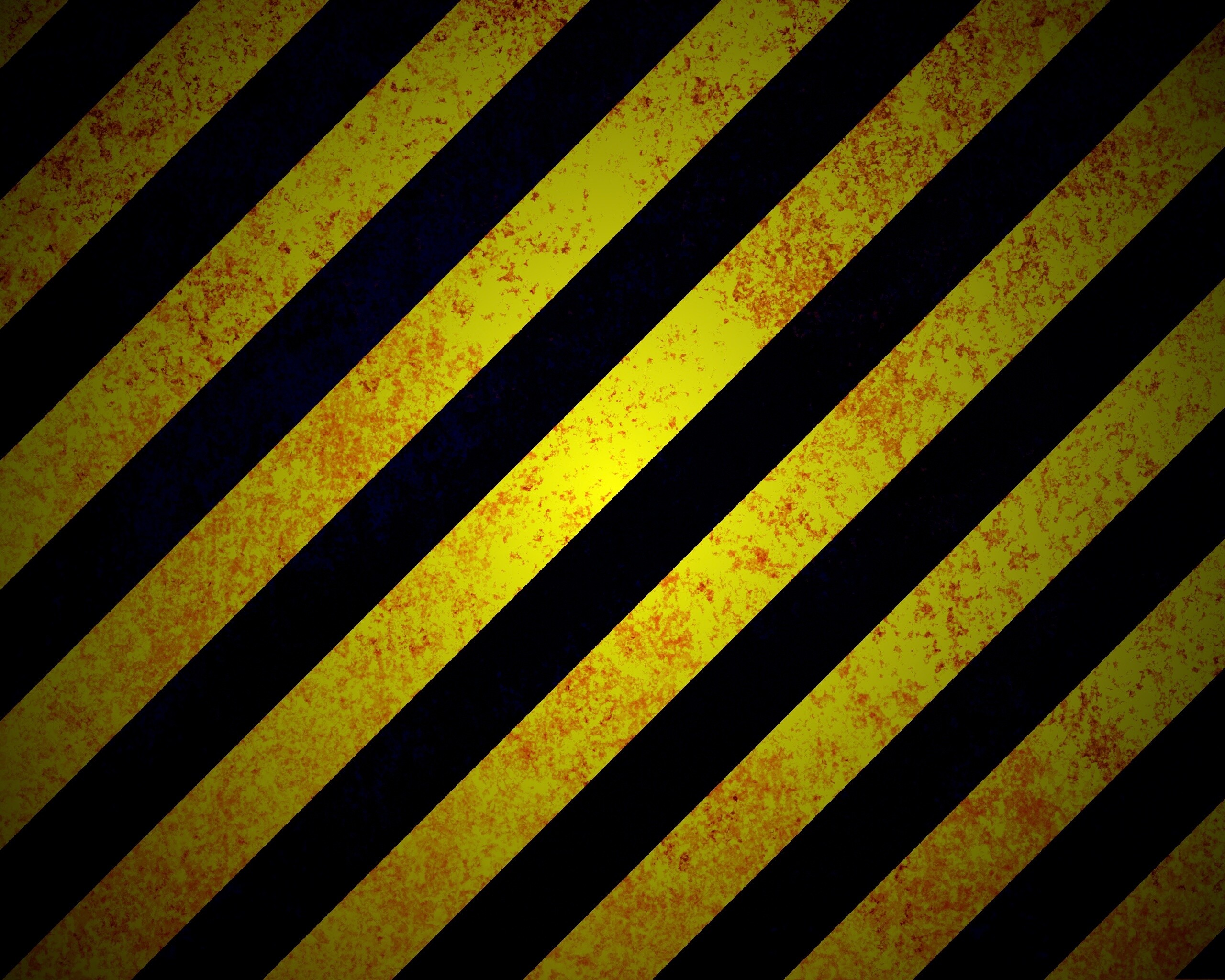 Предупреждающая черно-желтая штриховка обои
